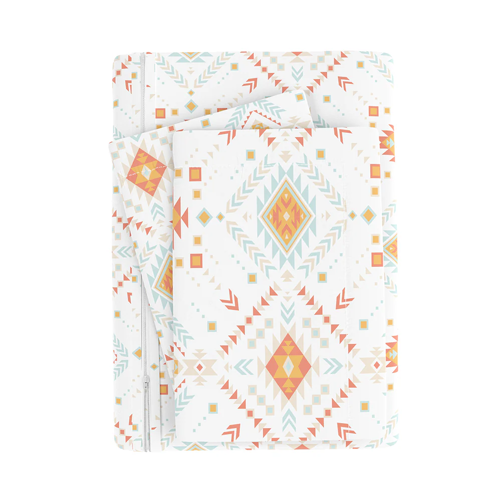 Aztec Dreams Pattern 3-Piece Duvet Cover Set - Image 6