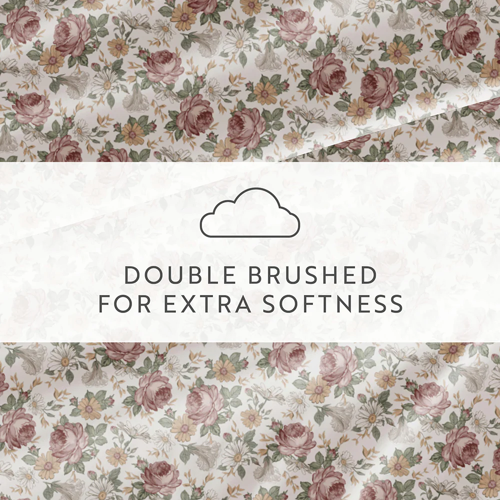 Blooming Floral 4-Piece Pattern Sheet Set - Image 6