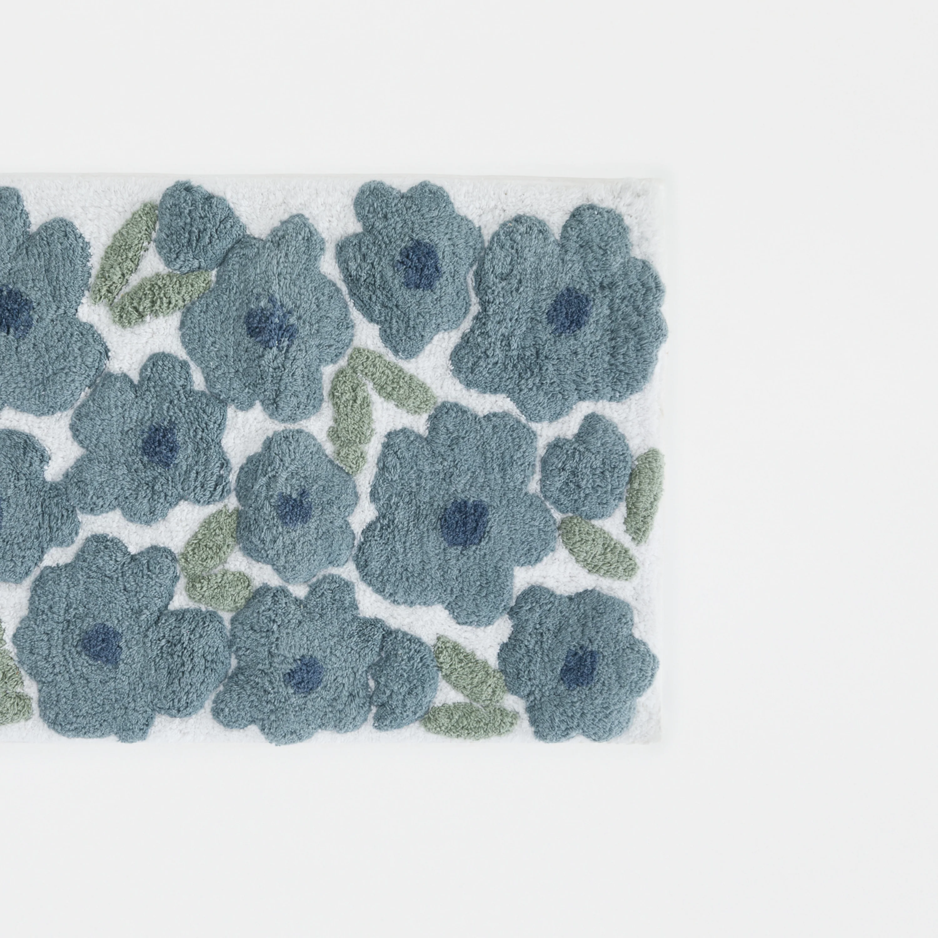 100% Cotton Blossoms Patterned Bath Mat - Image 10