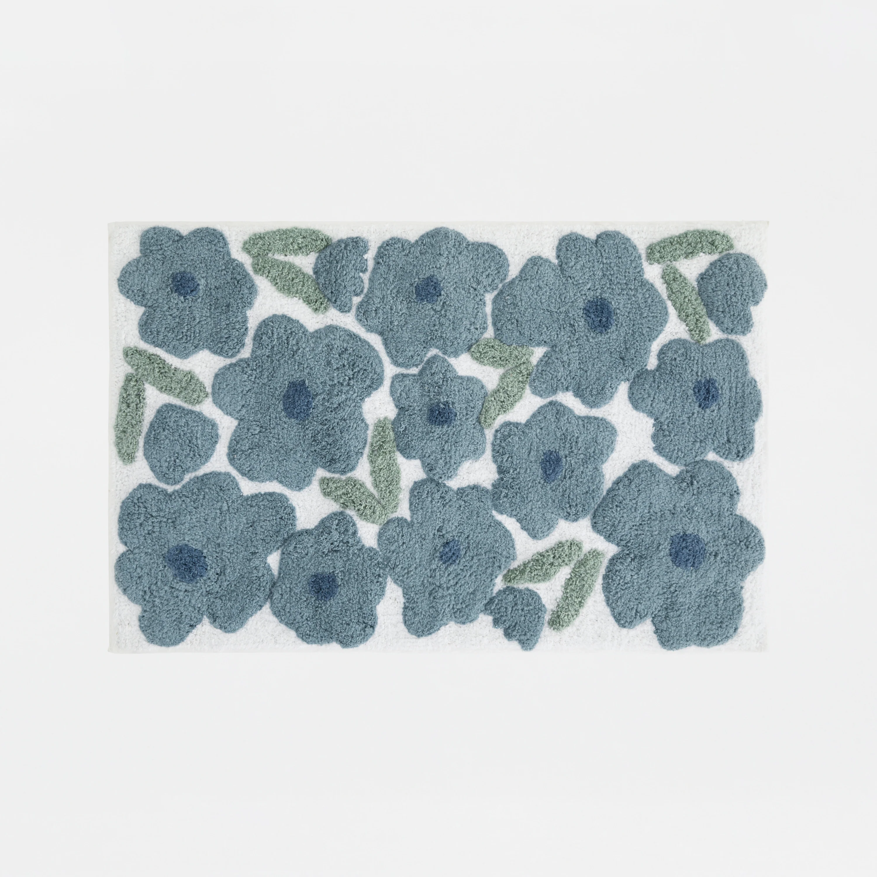 100% Cotton Blossoms Patterned Bath Mat - Image 12