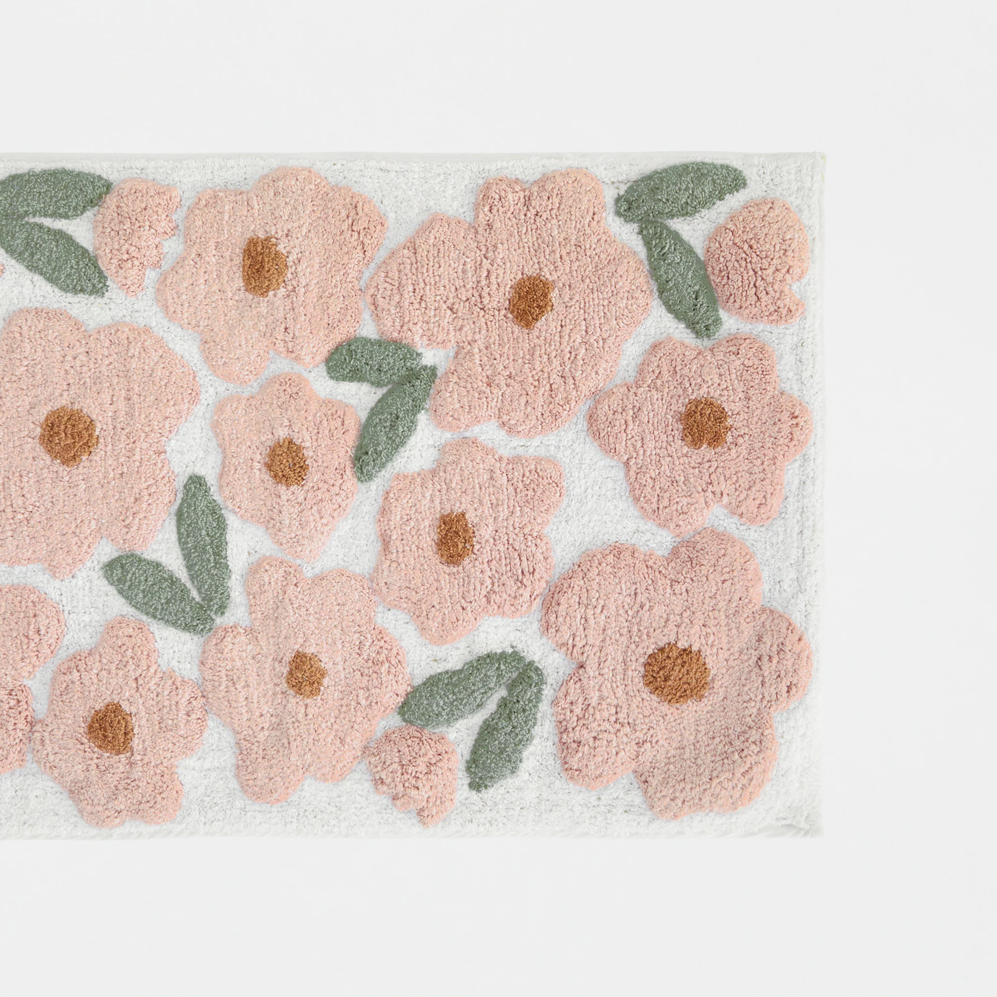 100% Cotton Blossoms Patterned Bath Mat - Image 13