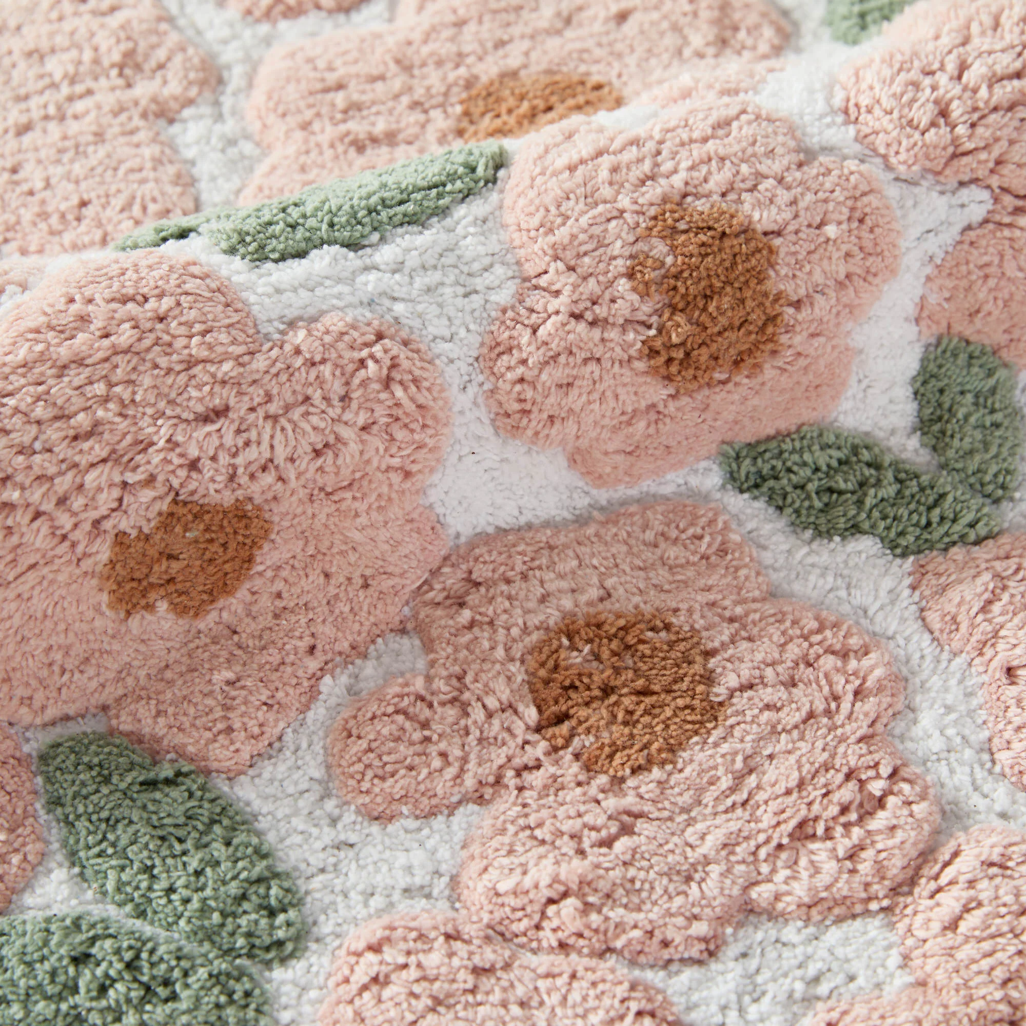 100% Cotton Blossoms Patterned Bath Mat - Image 15