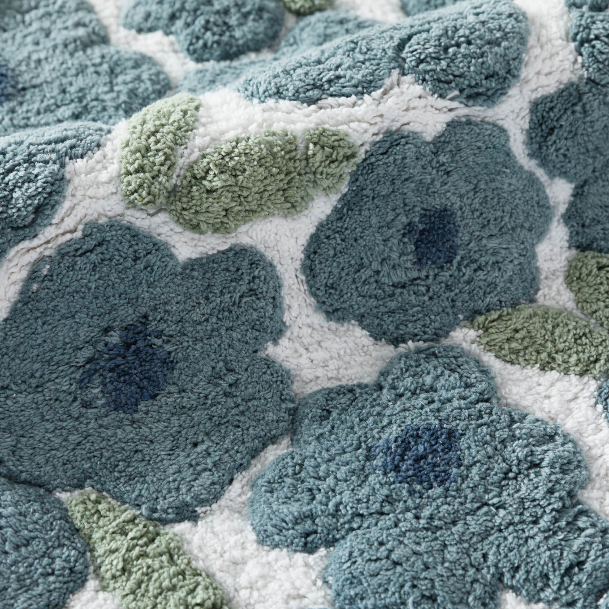 100% Cotton Blossoms Patterned Bath Mat - Image 16