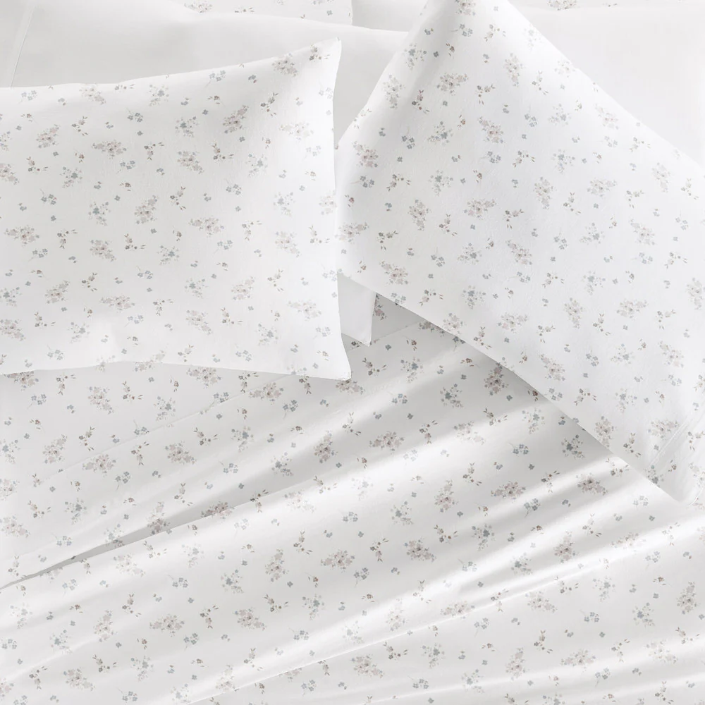 Bouquet Bliss 4-Piece Long Staple Cotton Sheet Set - Image 6