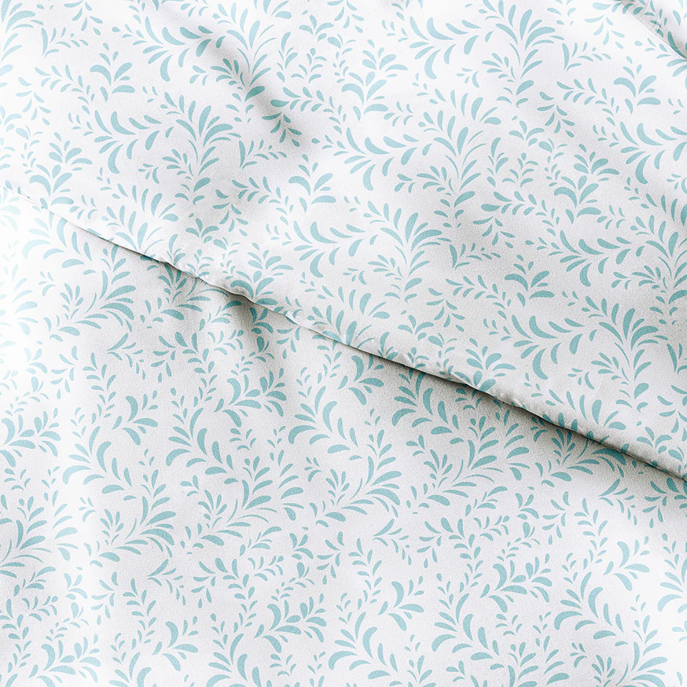 Burst of Vines Pattern 3-Piece Duvet Cover Set - Image 20