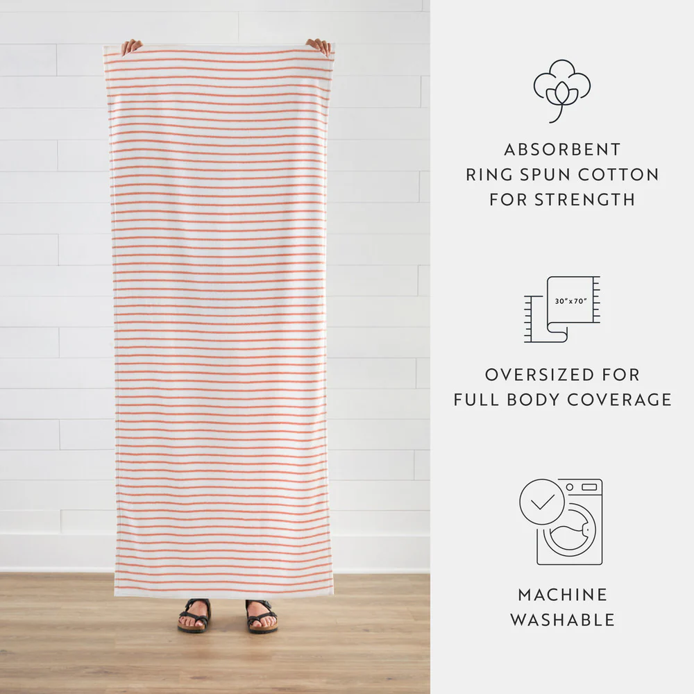 100% Cotton Cabana Towel Set (2-Pack) - Image 21