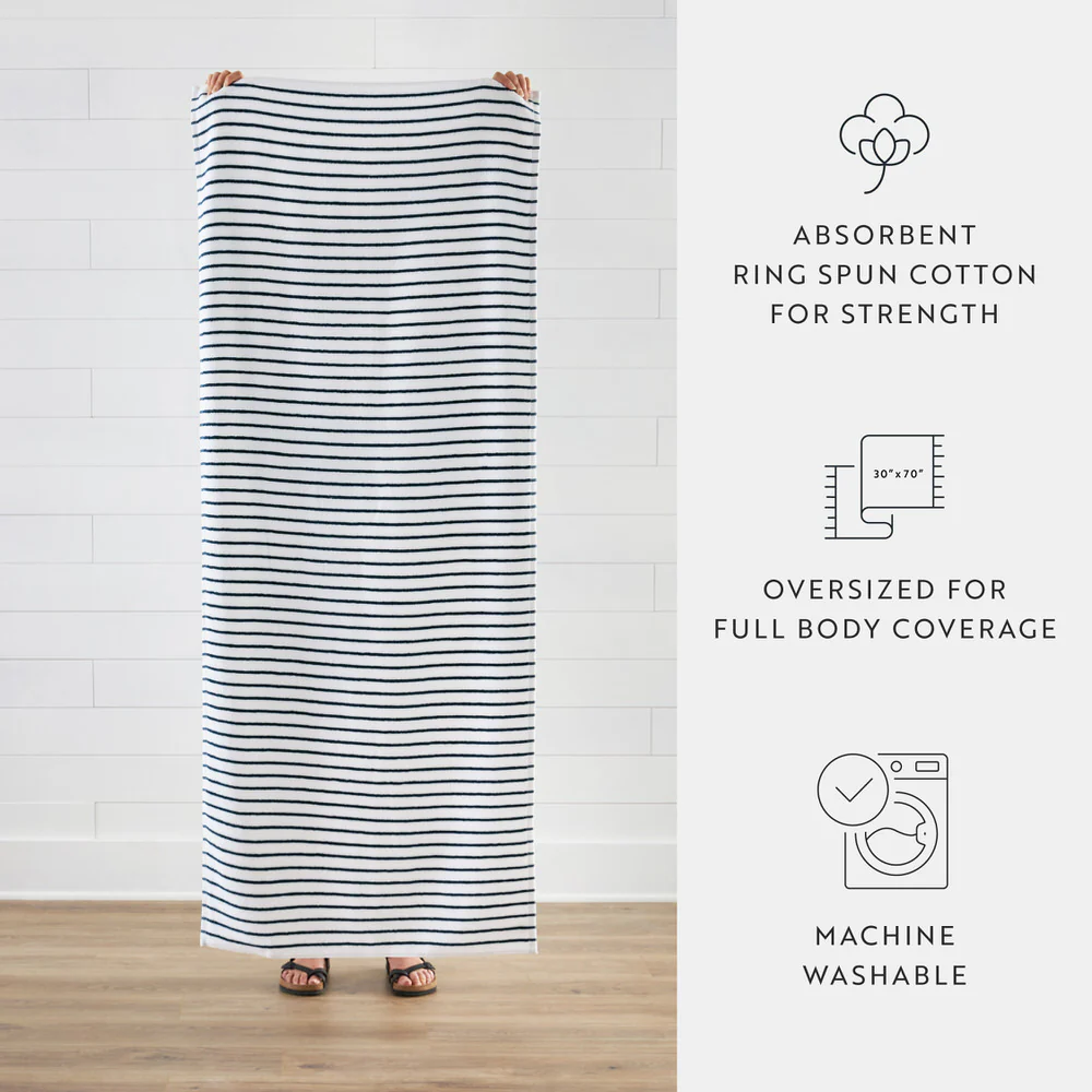100% Cotton Cabana Towel Set (2-Pack) - Image 24