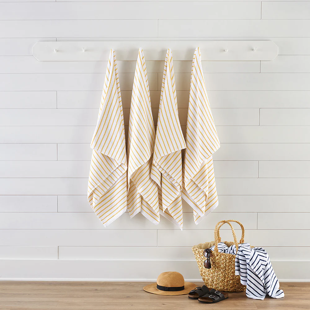 100% Cotton Cabana Towel Set (4-Pack) - Image 10