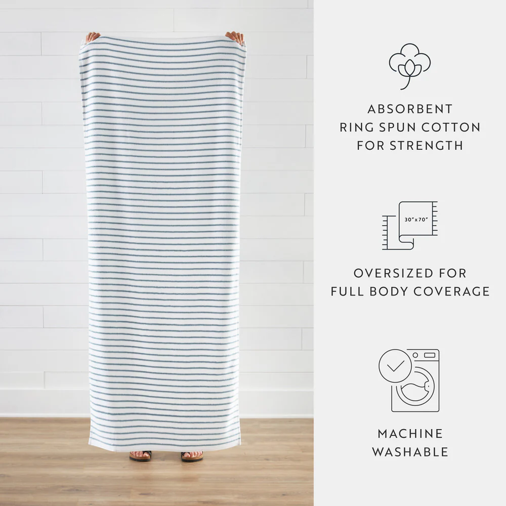 100% Cotton Cabana Towel Set (4-Pack) - Image 22
