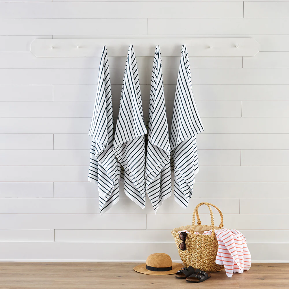 100% Cotton Cabana Towel Set (4-Pack) - Image 6