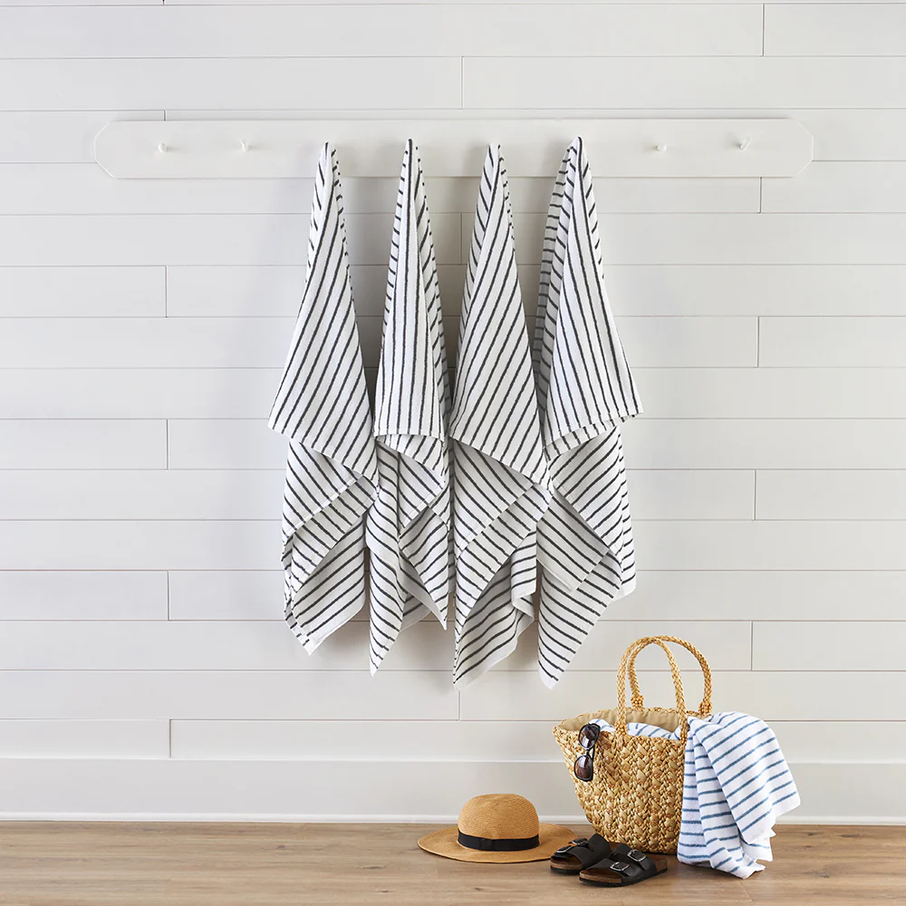 100% Cotton Cabana Towel Set (4-Pack) - Image 8