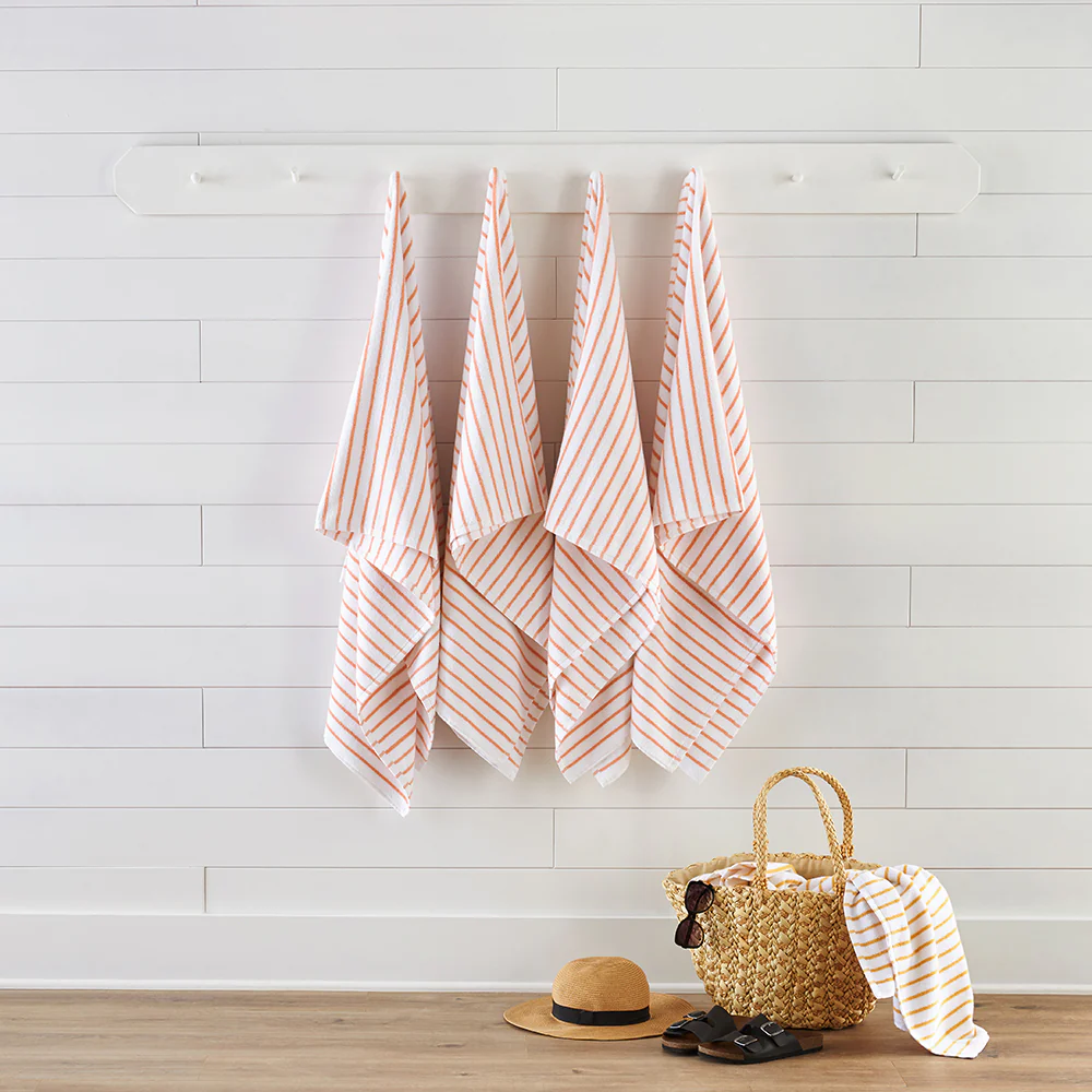 100% Cotton Cabana Towel Set (4-Pack) - Image 9