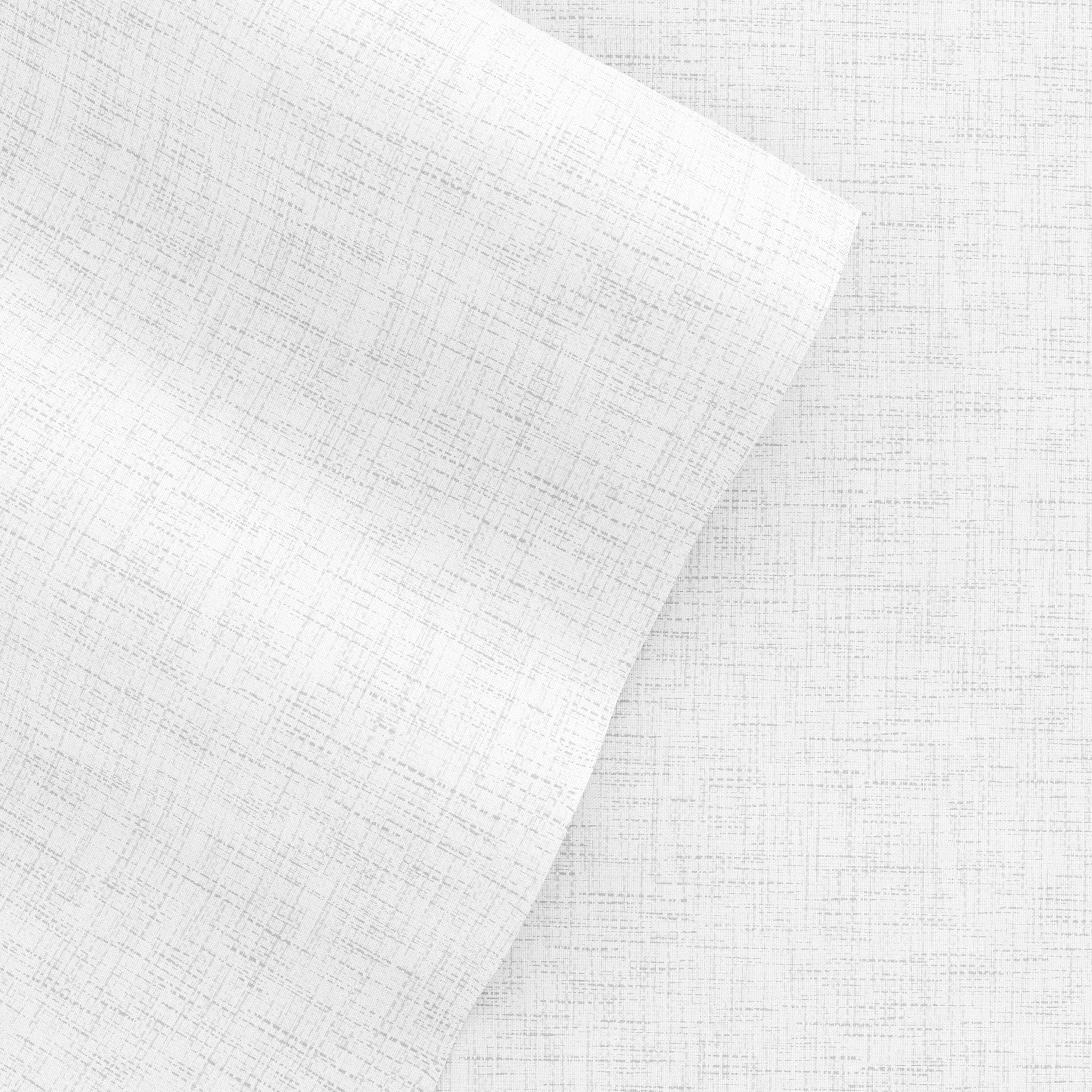 Chambray Style Pattern 4-Piece Sheet Set - Image 6