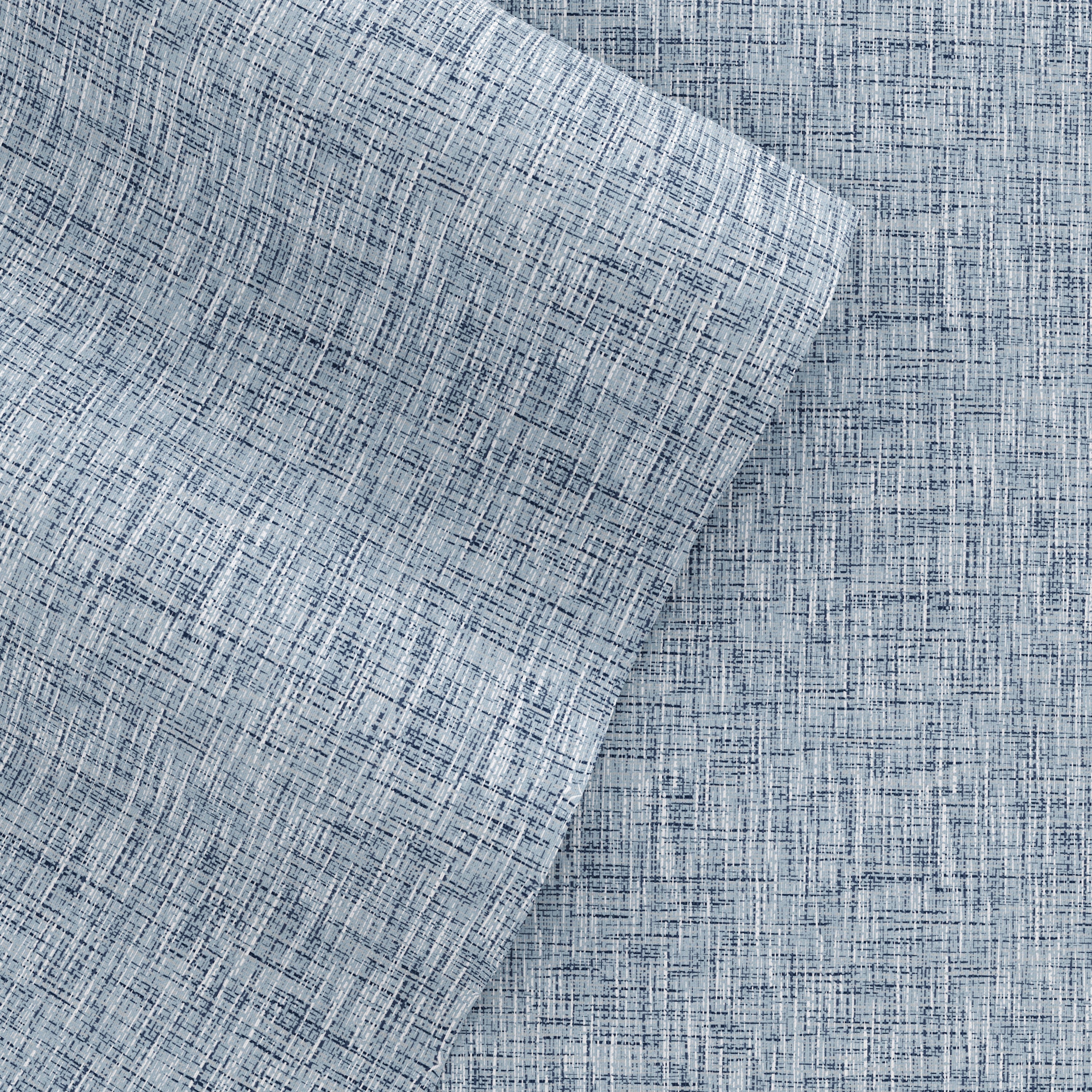 Chambray Style Pattern 4-Piece Sheet Set - Sale - Image 4