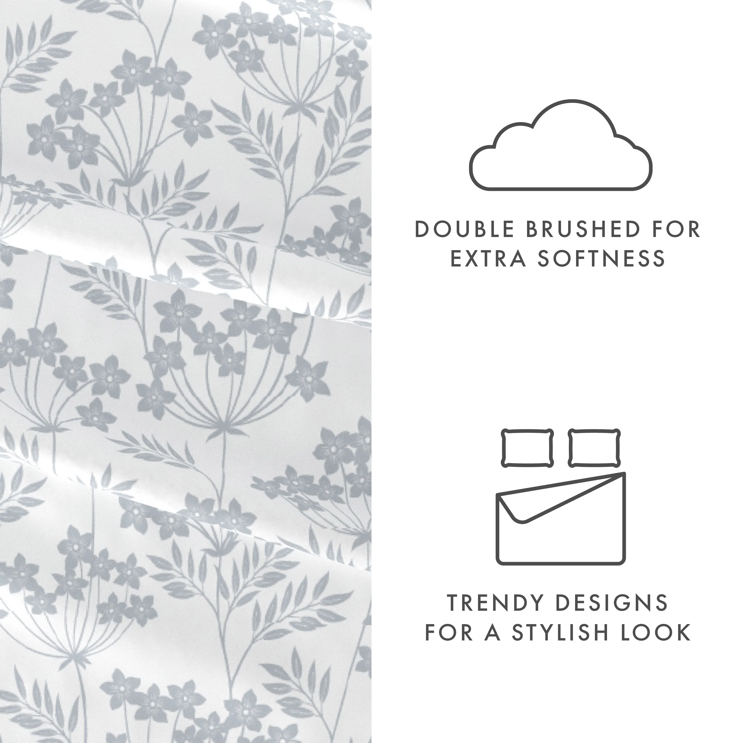 Chantilly Lace Style Pattern 4-Piece Sheet Set - Image 6