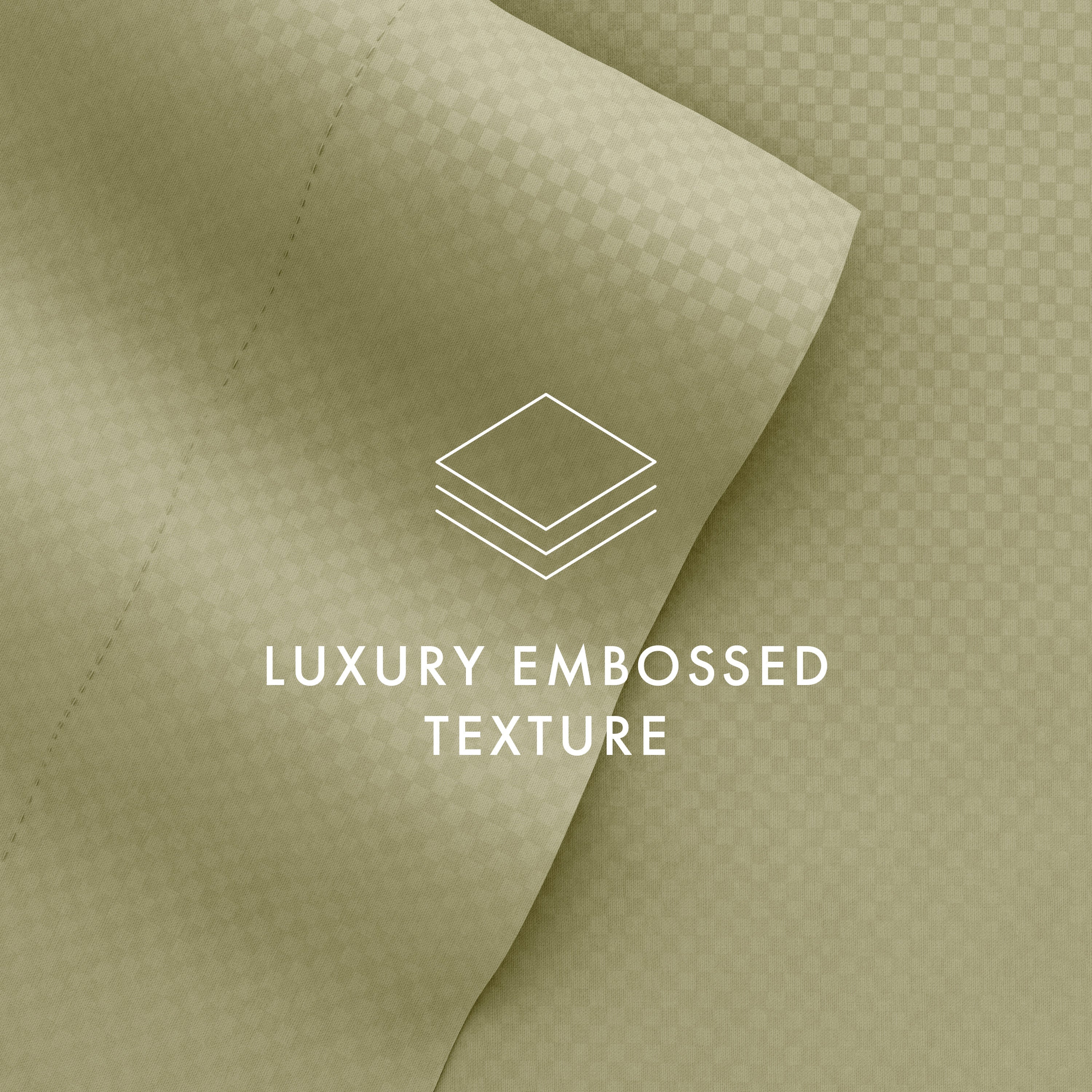 Checkered Embossed 4-Piece Sheet Set - Sale - Image 50