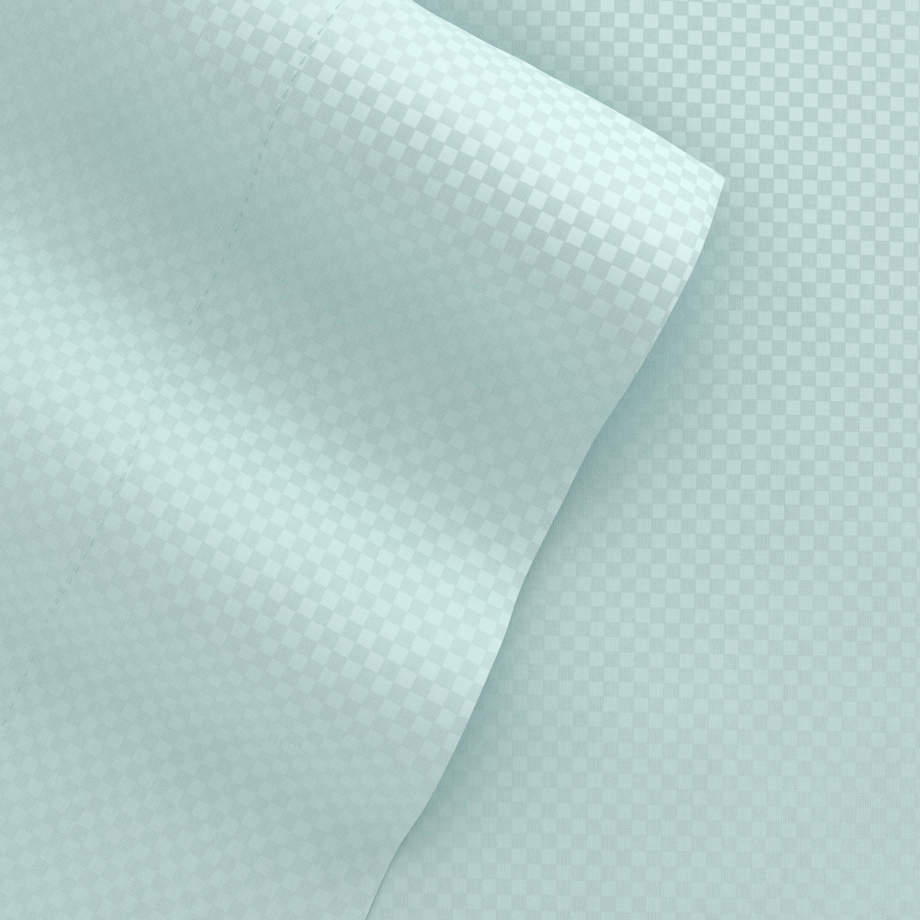 Checkered Embossed 4-Piece Sheet Set - Sale - Image 9