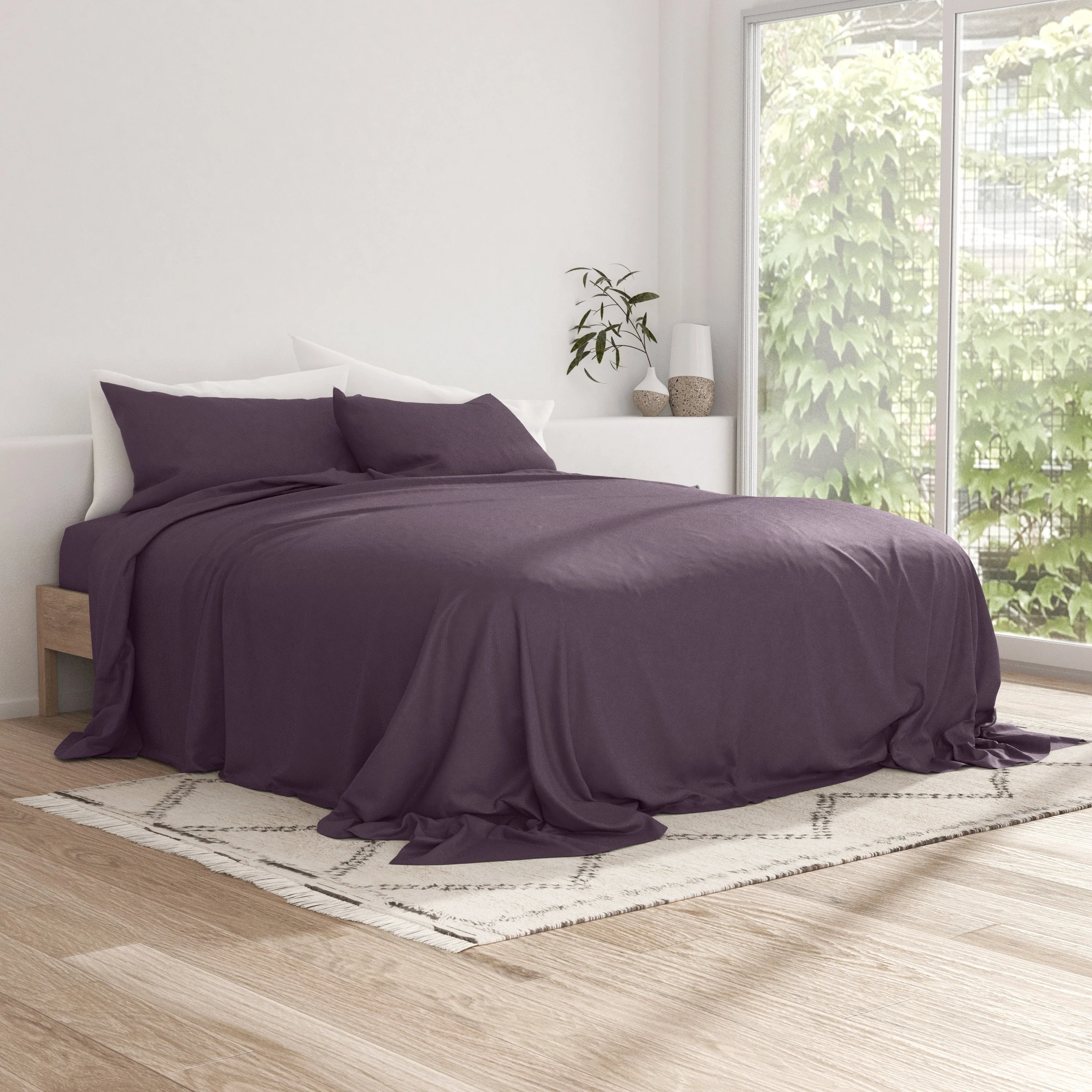 Chevron Embossed 4-Piece Sheet Set - Sale - Image 24