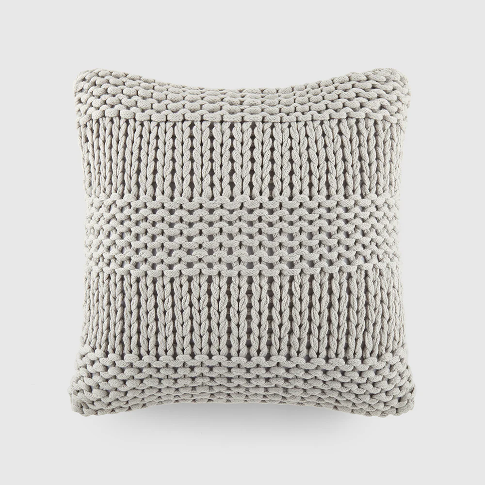 Chunky Knit Stitch Throw Pillow - Image 4