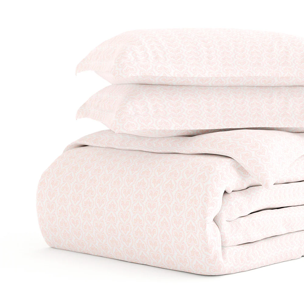 Classic in Pink Pattern 3-Piece Duvet Cover Set - Image 5