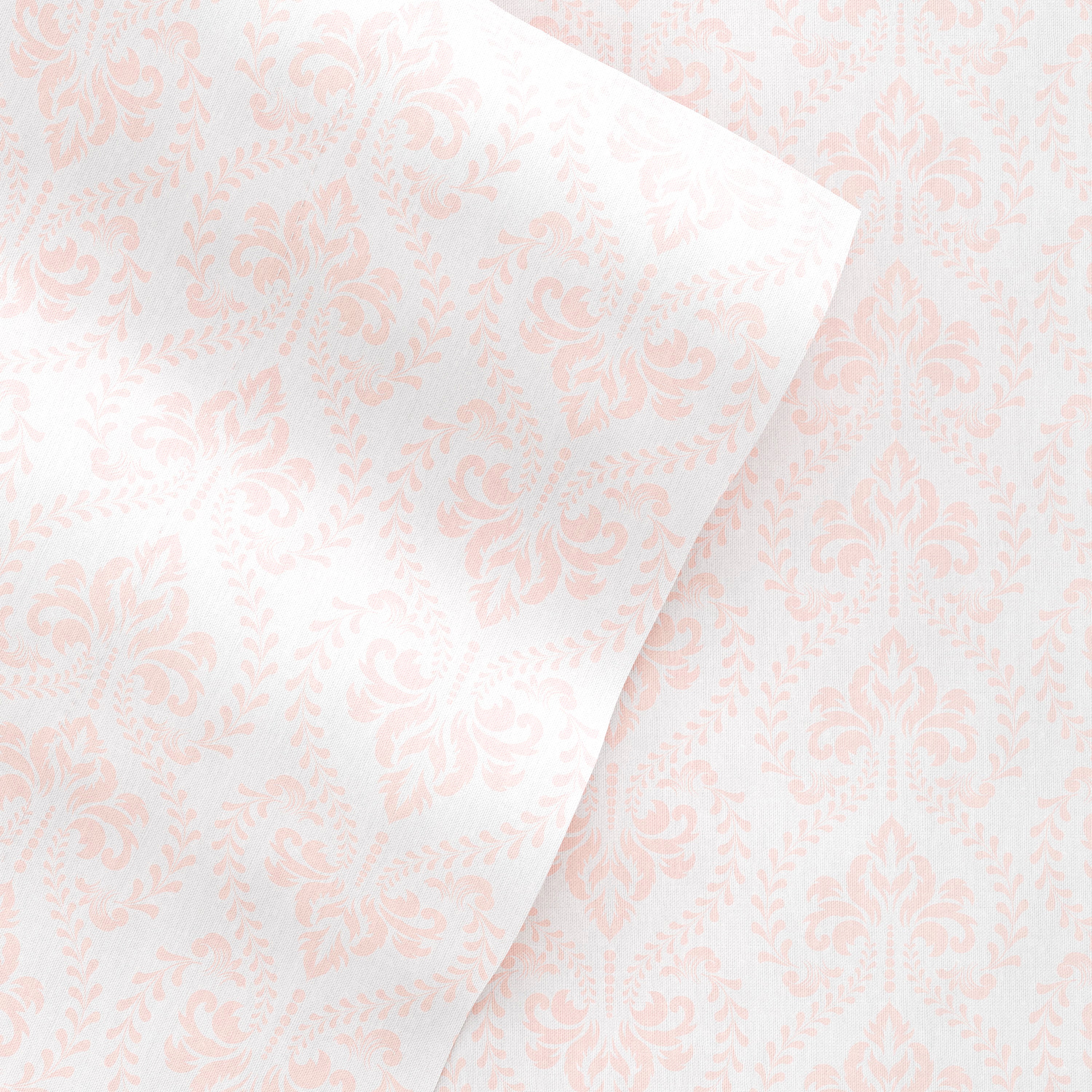 Classic in Pink Pattern 4-Piece Sheet Set - Image 2