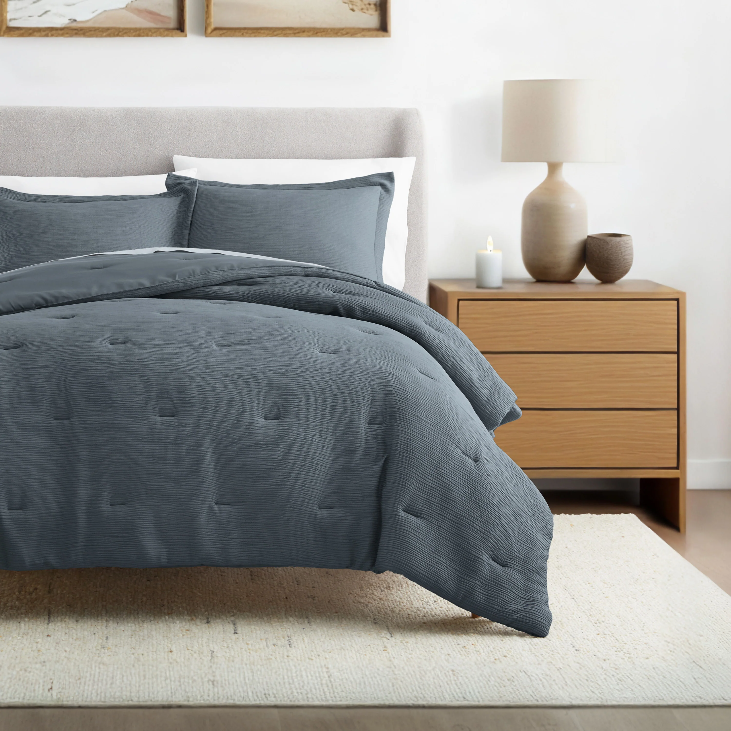 Cloud Weave Textured Down-Alternative Comforter Set - Image 10