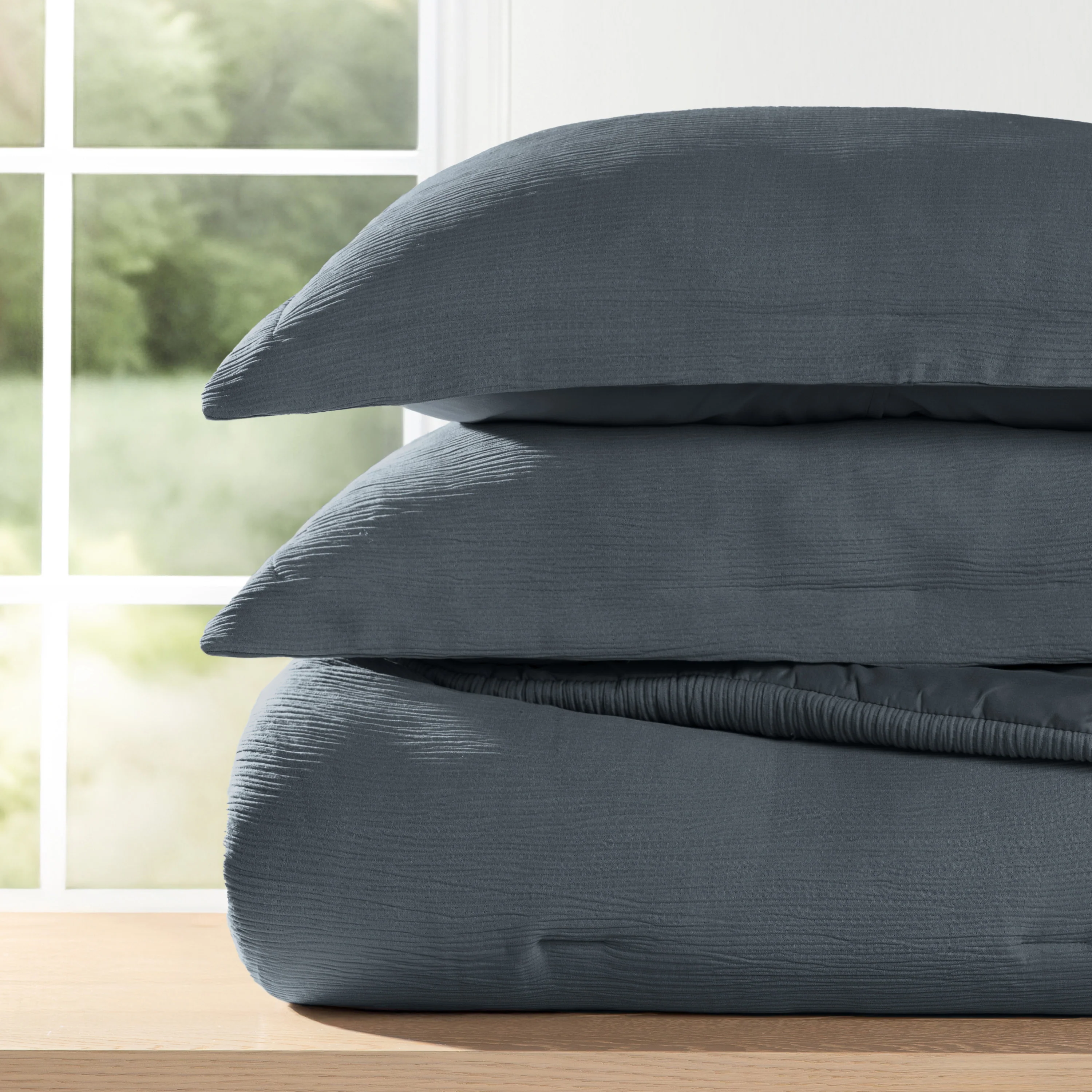 Cloud Weave Textured Down-Alternative Comforter Set - Image 15