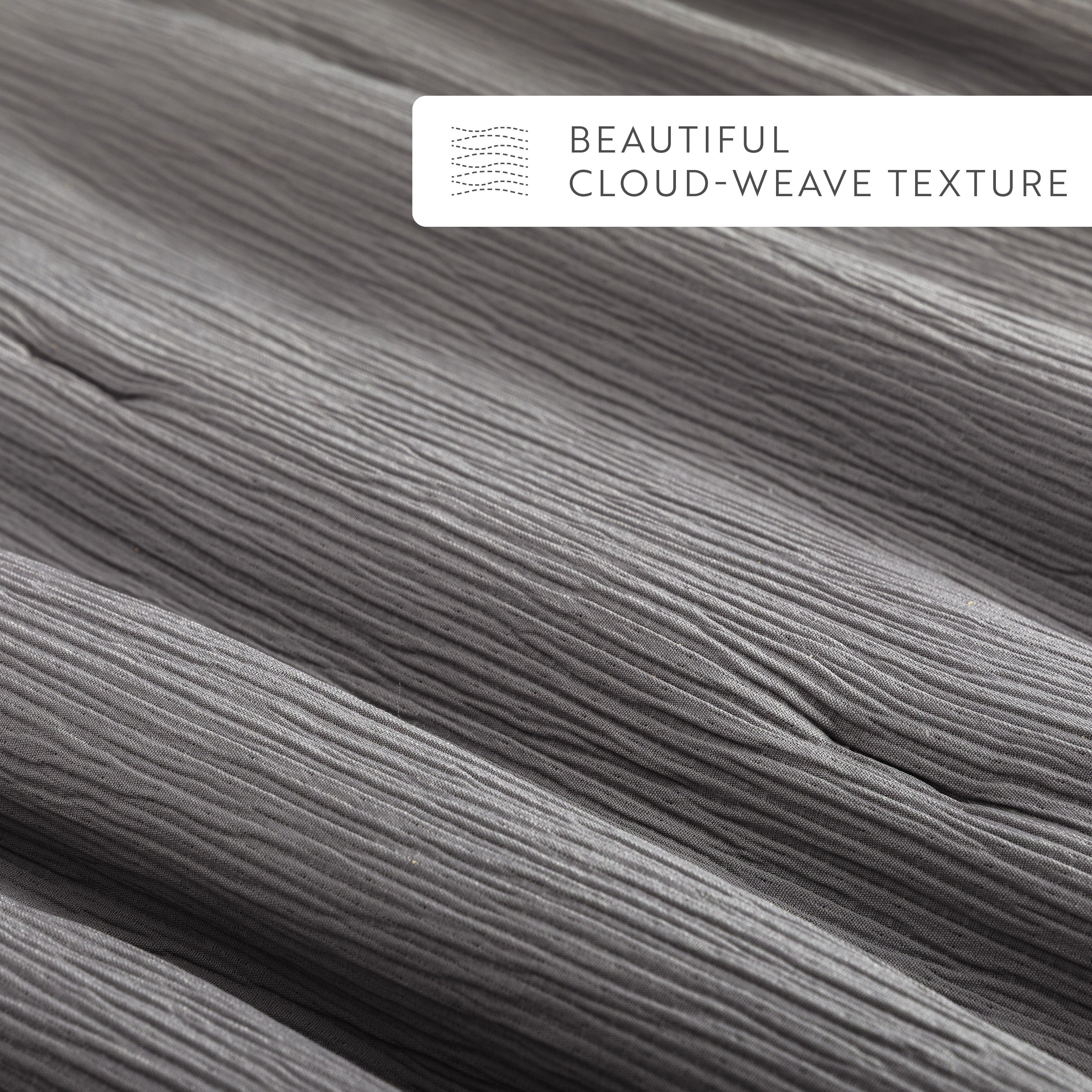 Cloud Weave Textured Down-Alternative Comforter Set - Image 34