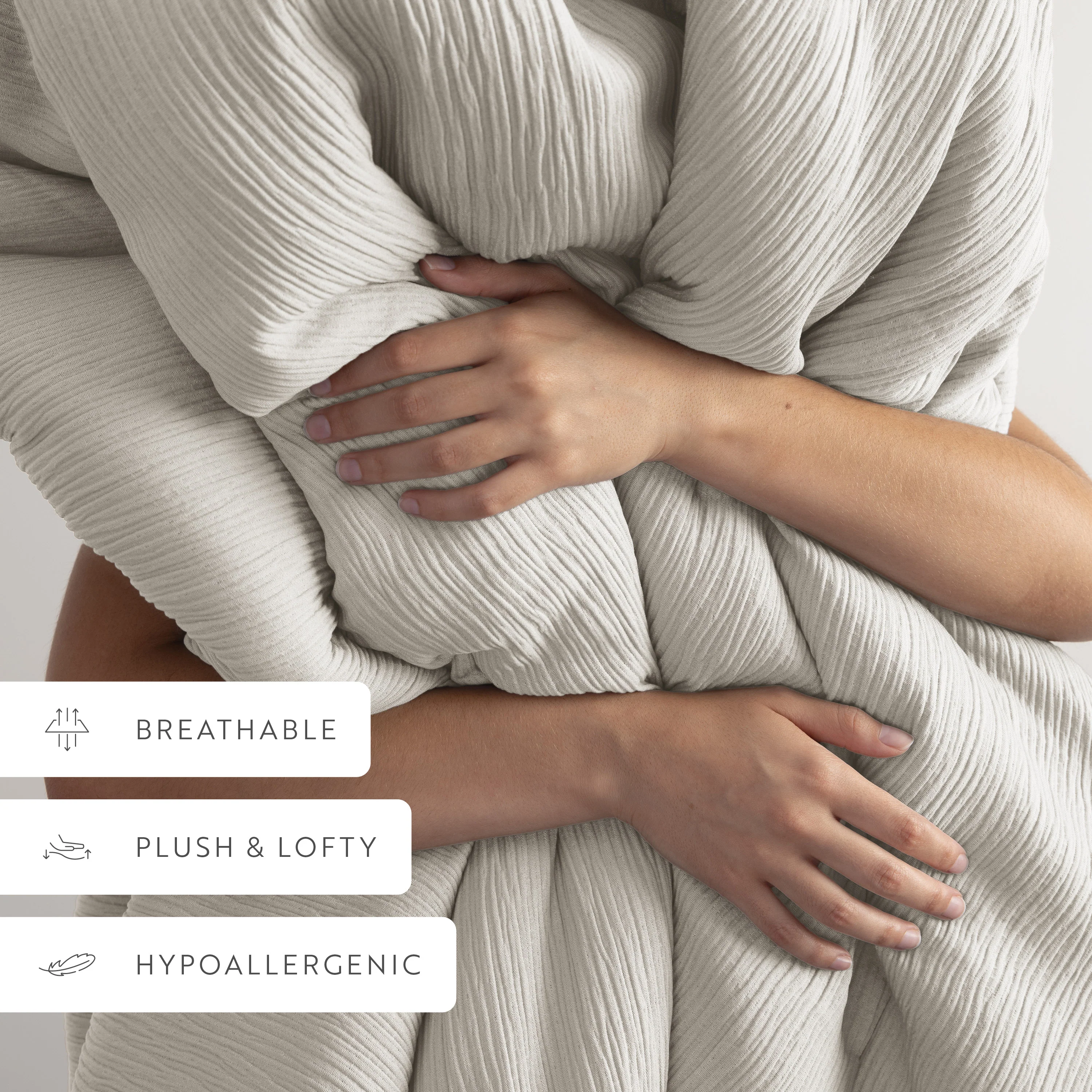 Cloud Weave Textured Down-Alternative Comforter Set - Image 36