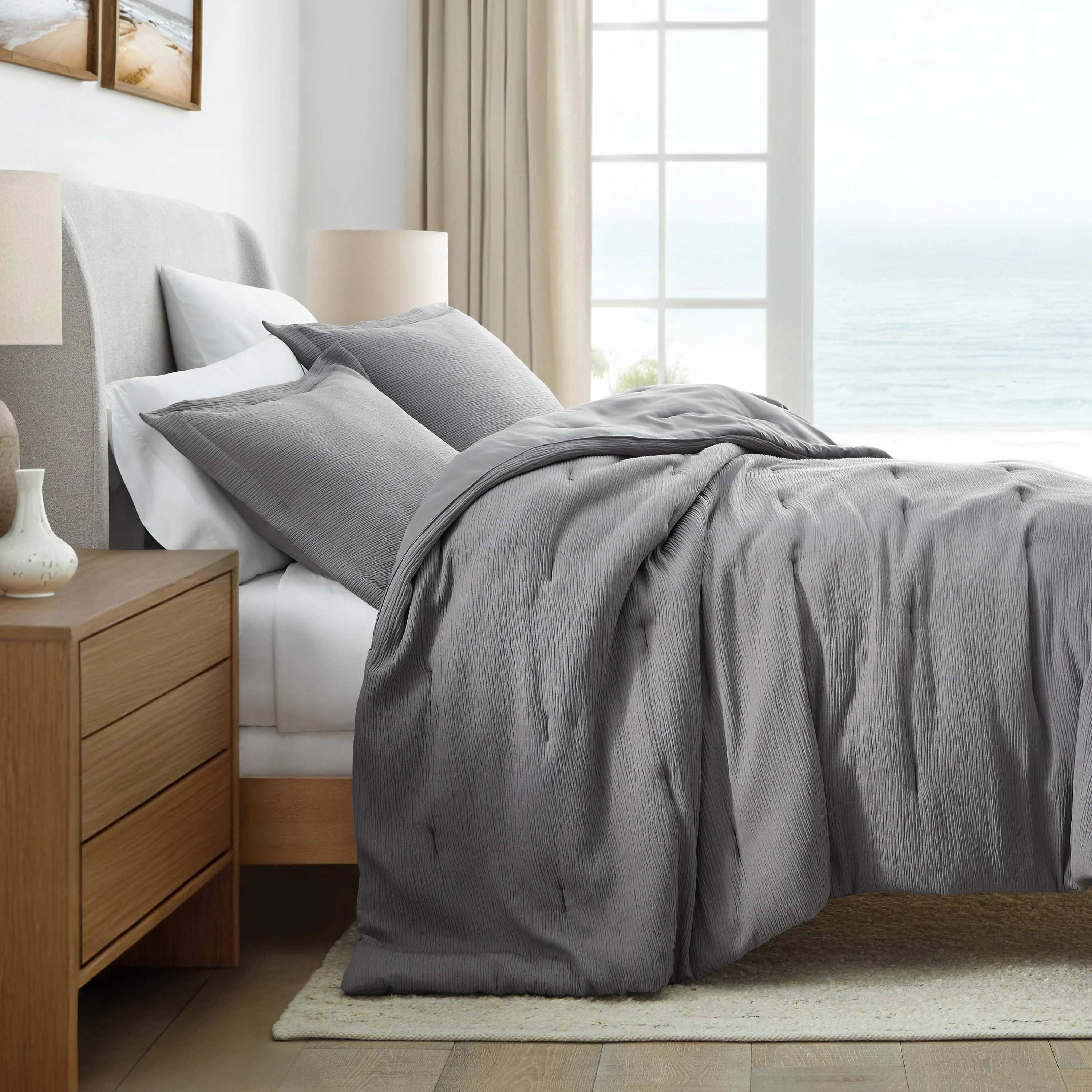 Cloud Weave Textured Down-Alternative Comforter Set - Image 4