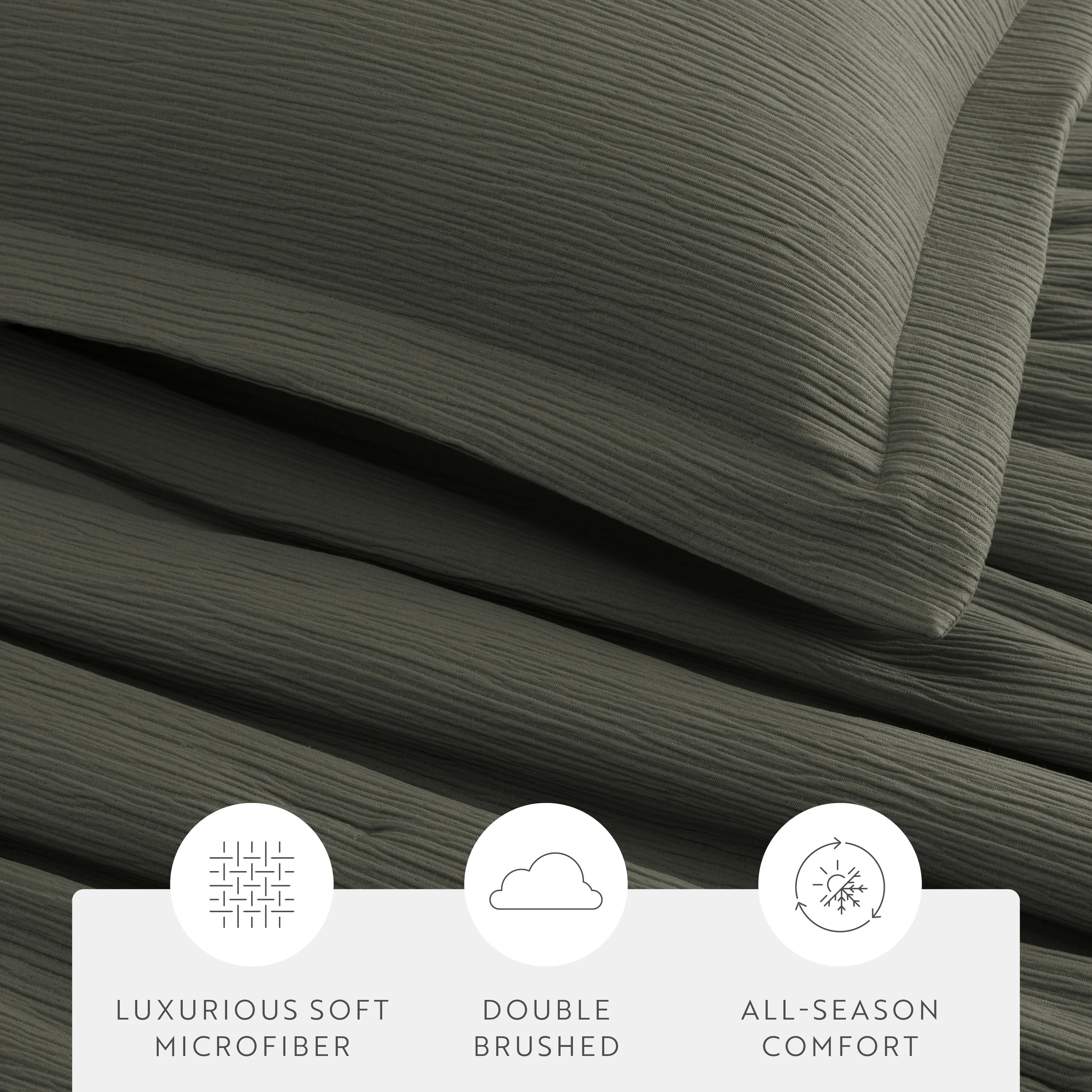Cloud Weave Textured Down-Alternative Comforter Set - Image 48
