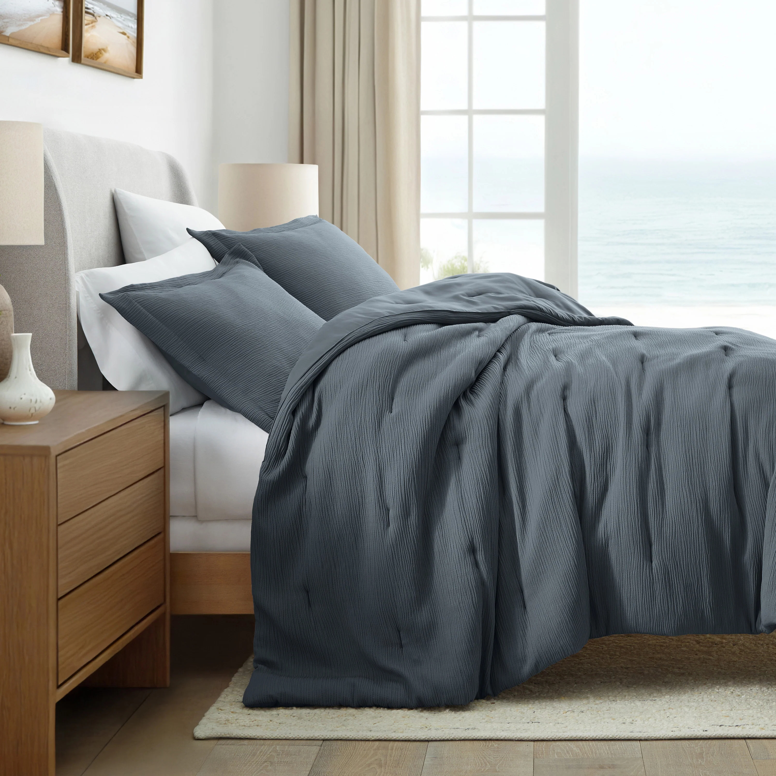 Cloud Weave Textured Down-Alternative Comforter Set - Image 5