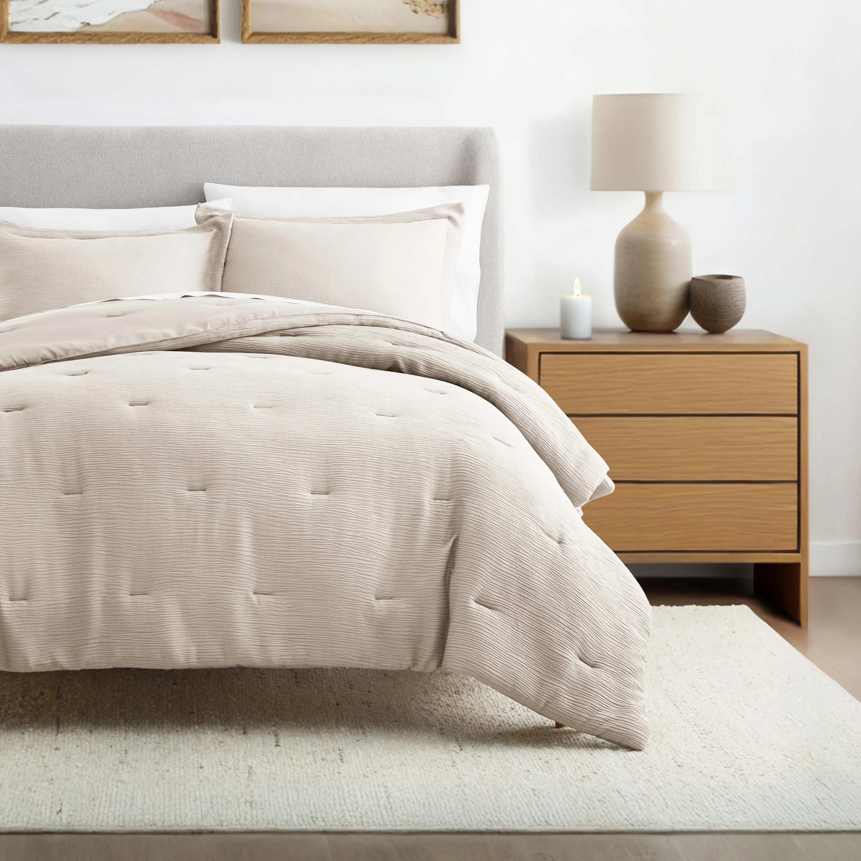 Cloud Weave Textured Down-Alternative Comforter Set - Image 7