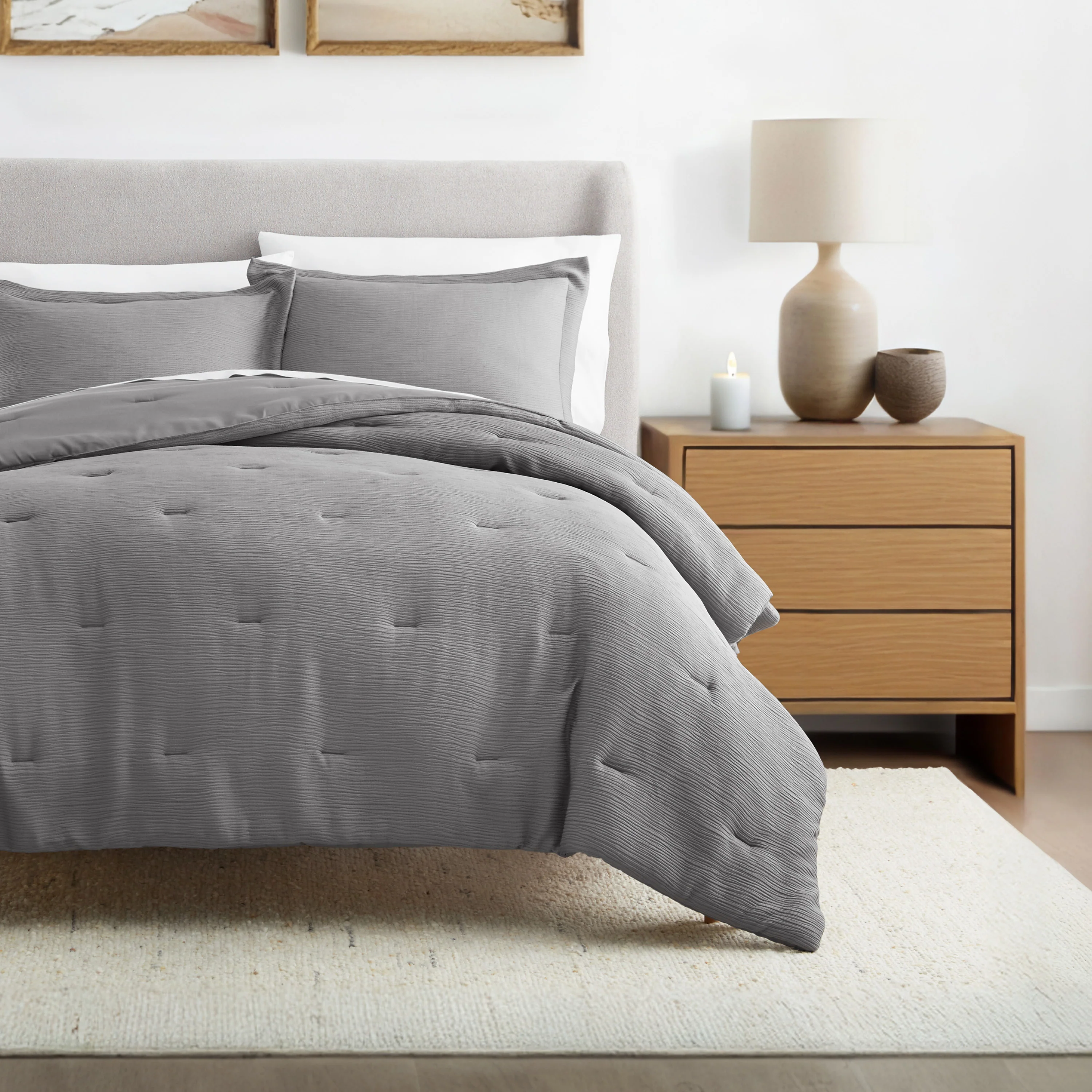 Cloud Weave Textured Down-Alternative Comforter Set - Image 9