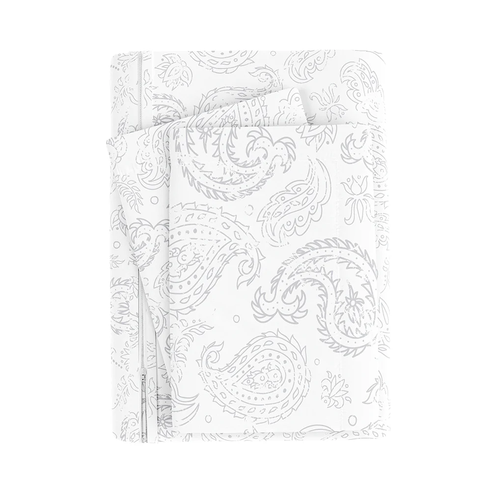 Coarse Paisley Pattern 3-Piece Duvet Cover Set - Image 12