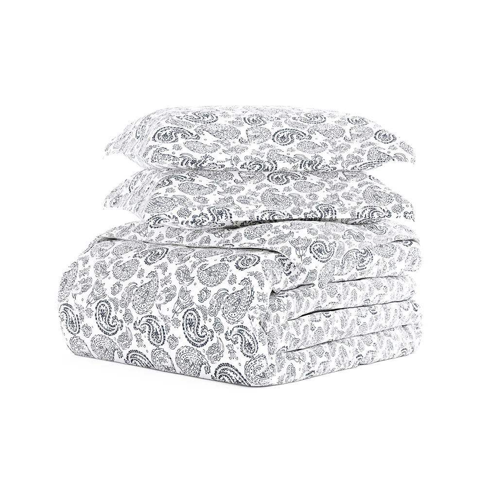 Coarse Paisley Pattern 3-Piece Duvet Cover Set - Image 7