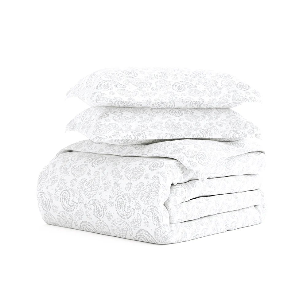 Coarse Paisley Pattern 3-Piece Duvet Cover Set - Image 8