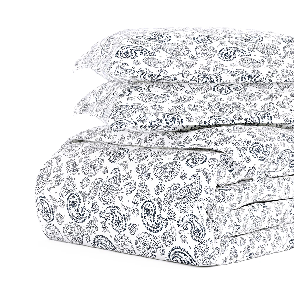 Coarse Paisley Pattern 3-Piece Duvet Cover Set - Image 9