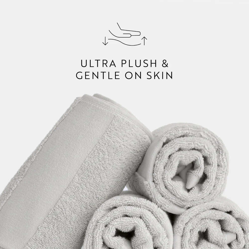 Ultra Soft 100% Cotton 4-Piece Hand Towel Set - Image 27