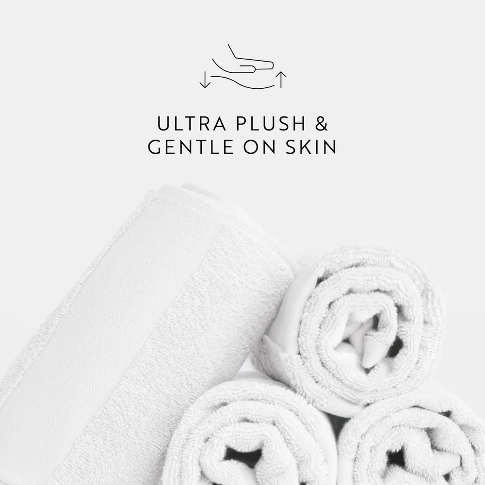 Ultra Soft 100% Cotton 4-Piece Hand Towel Set - Image 28