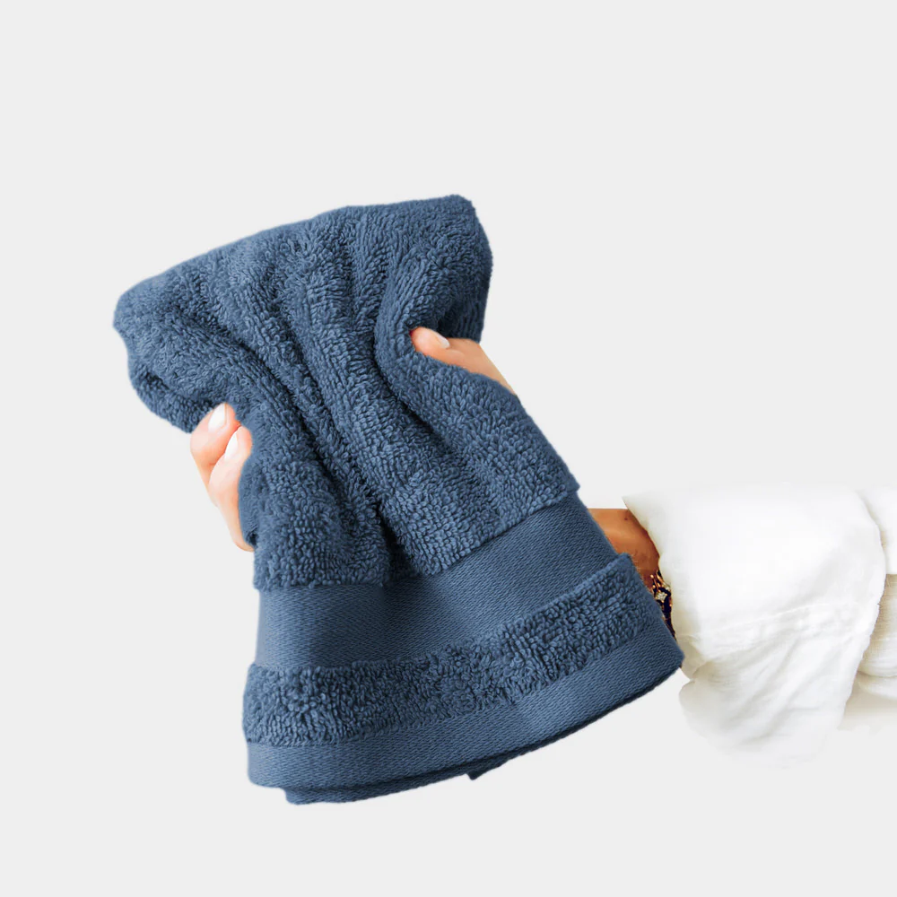 Ultra Soft 100% Cotton 4-Piece Hand Towel Set - Image 5