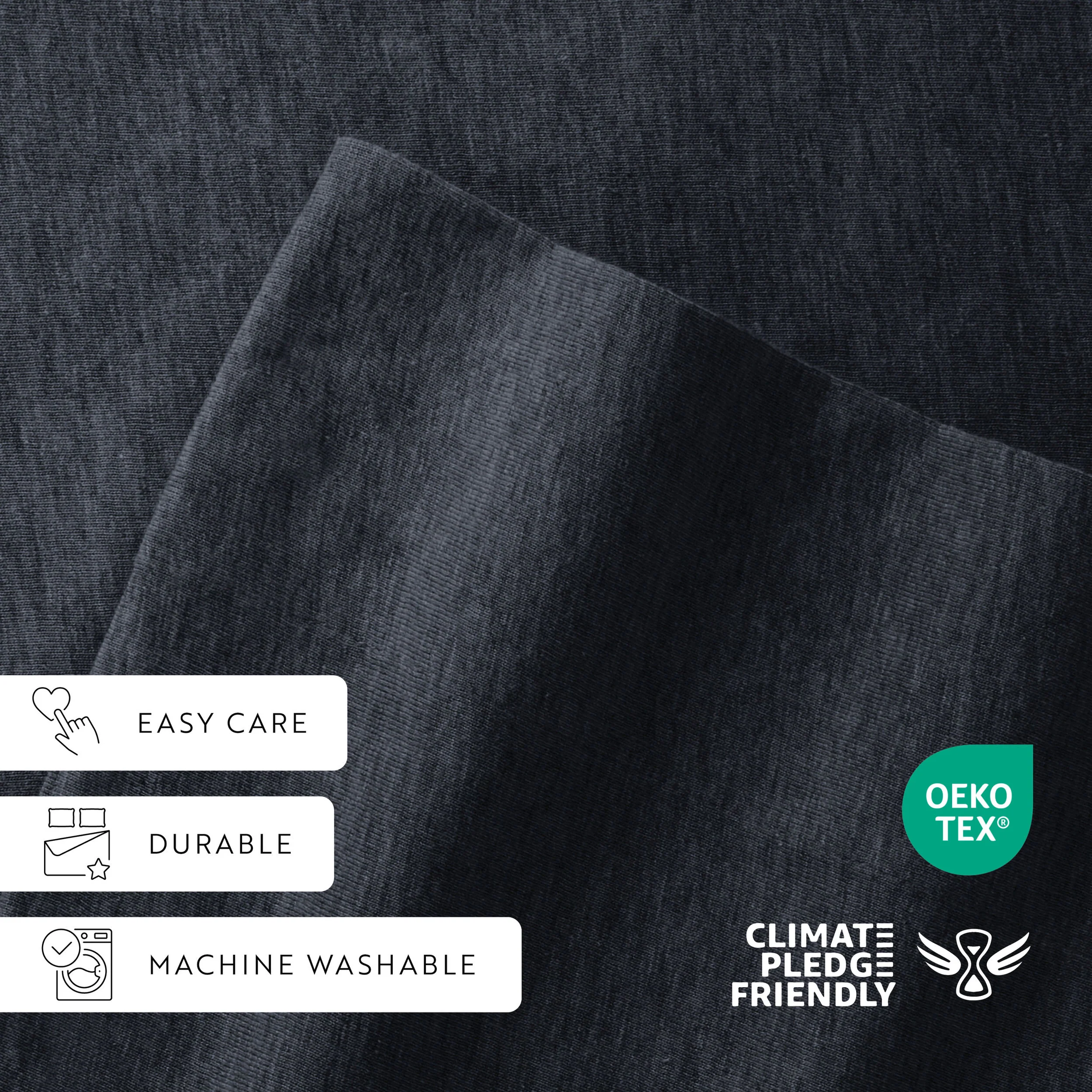4-Piece 100% Cotton Jersey Knit Sheet Set - Image 13