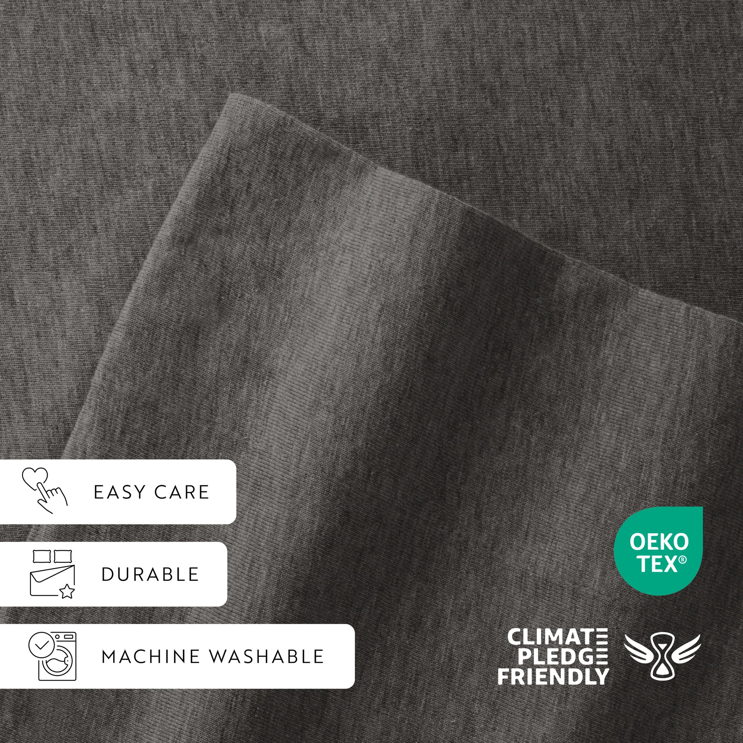 4-Piece 100% Cotton Jersey Knit Sheet Set - Image 14