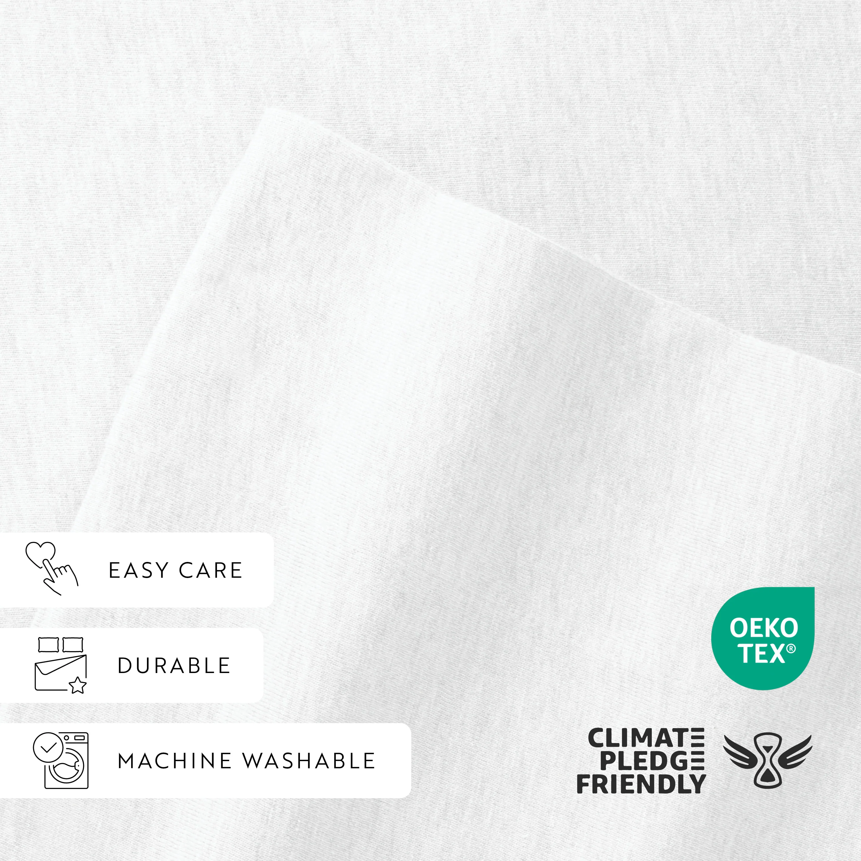 4-Piece 100% Cotton Jersey Knit Sheet Set - Image 17