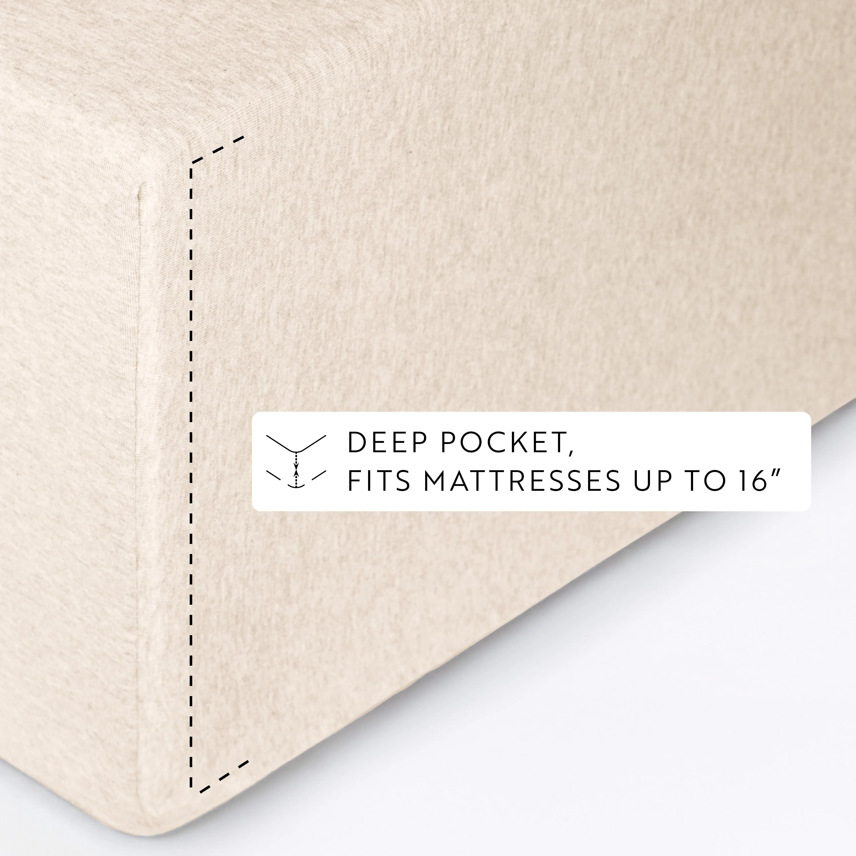 4-Piece 100% Cotton Jersey Knit Sheet Set - Image 34