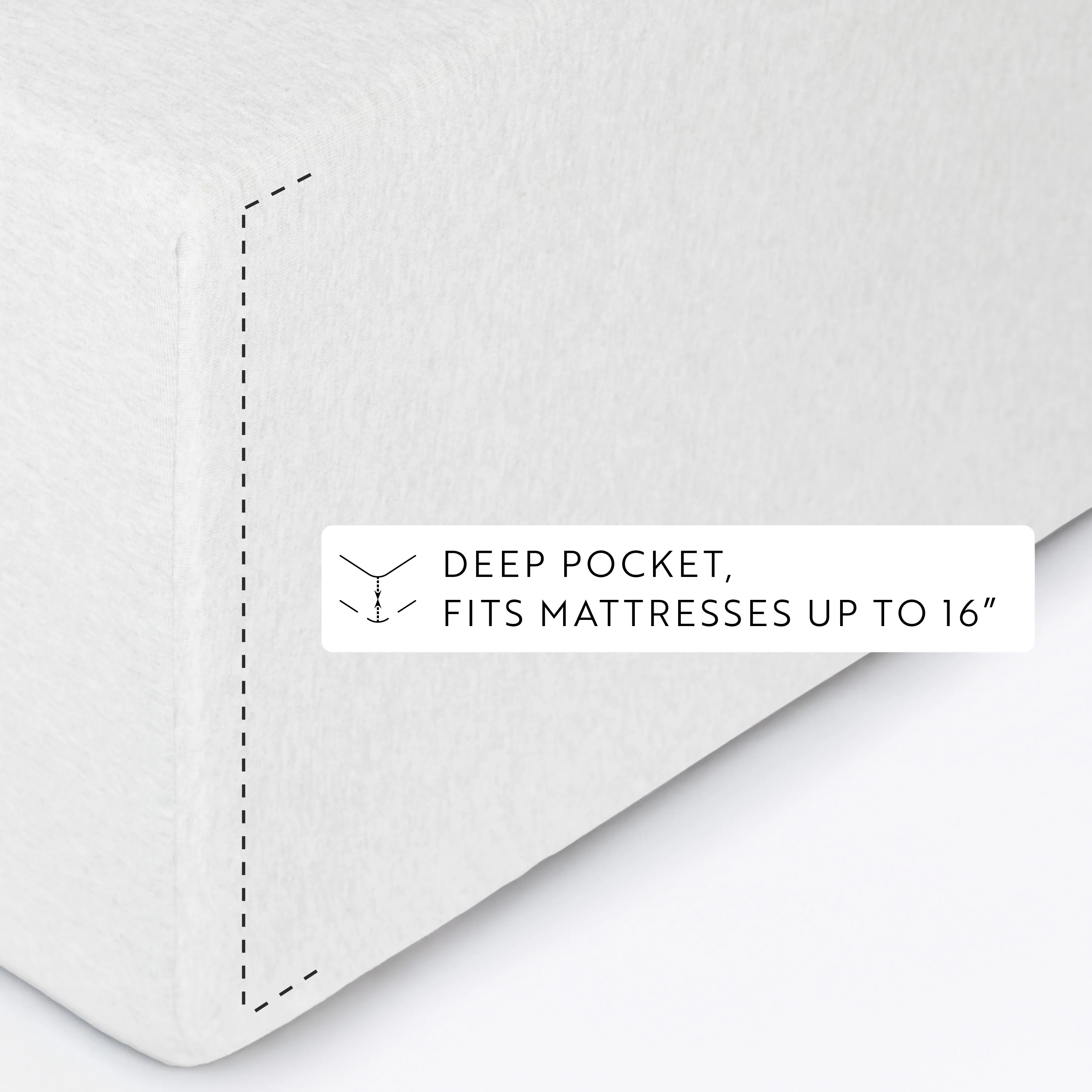 4-Piece 100% Cotton Jersey Knit Sheet Set - Image 35
