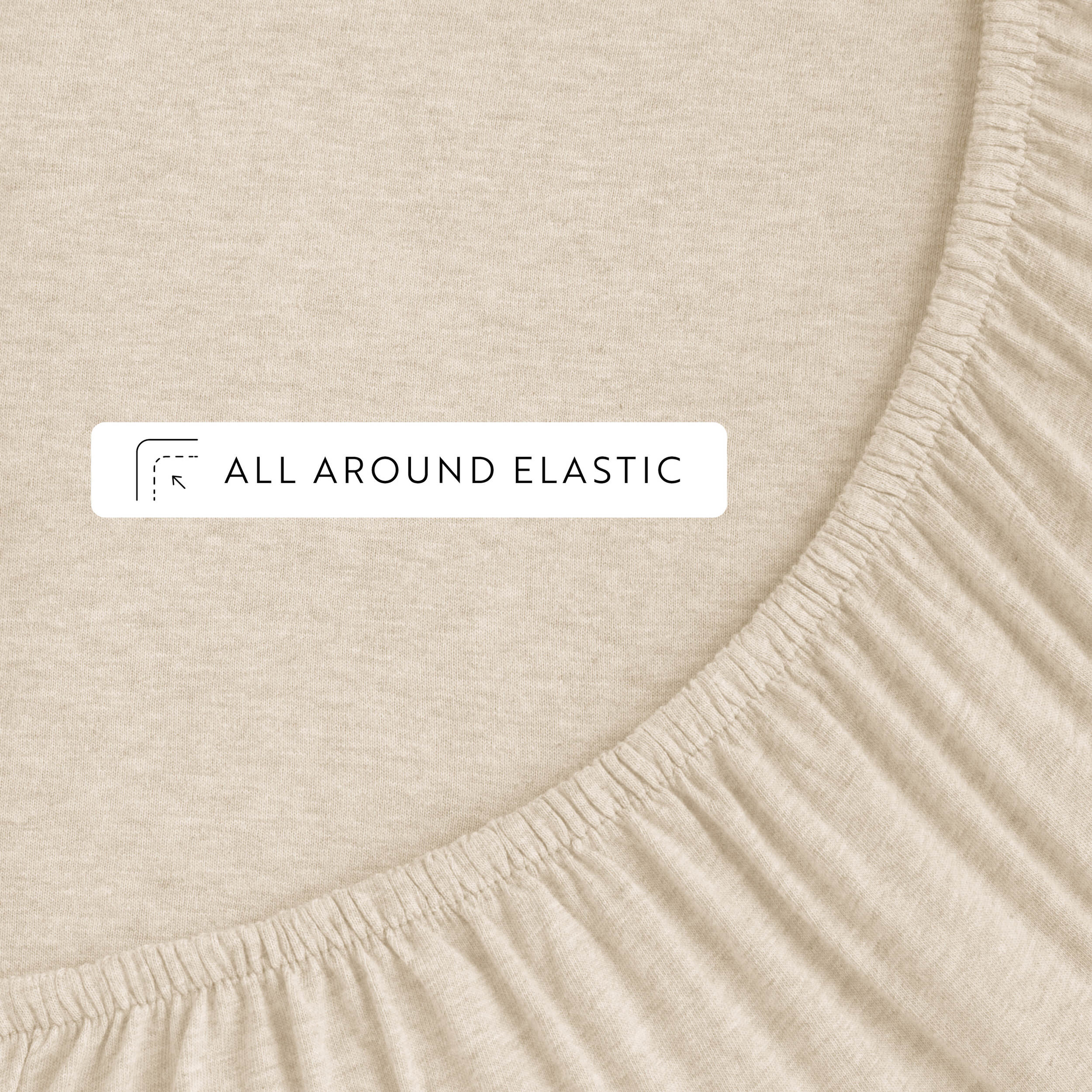 4-Piece 100% Cotton Jersey Knit Sheet Set - Image 40
