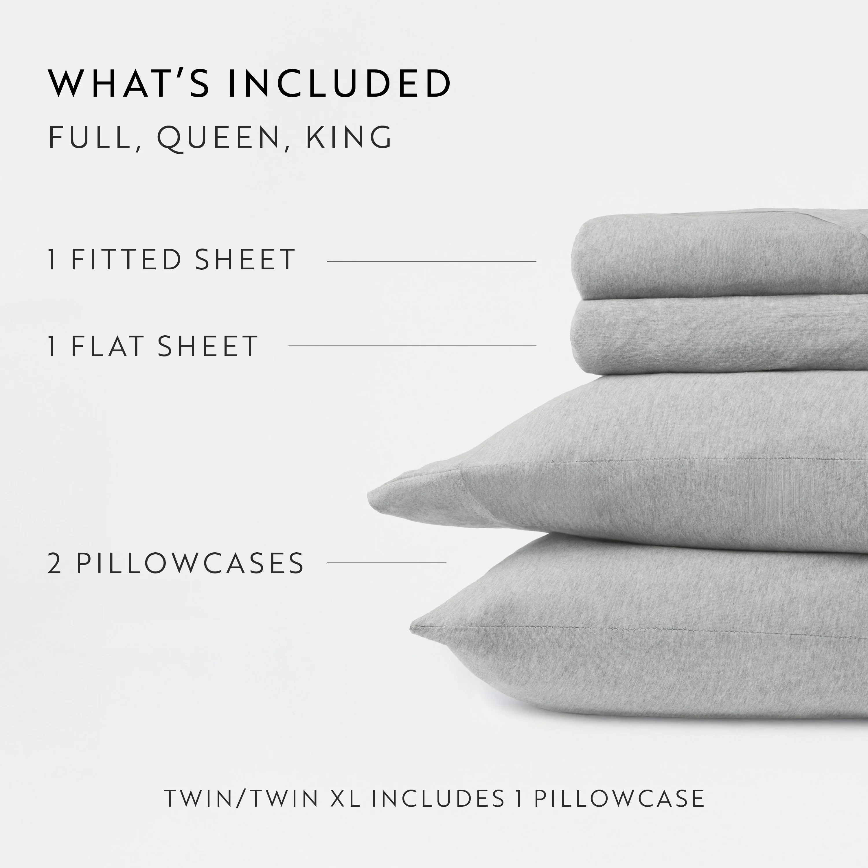 4-Piece 100% Cotton Jersey Knit Sheet Set - Image 51