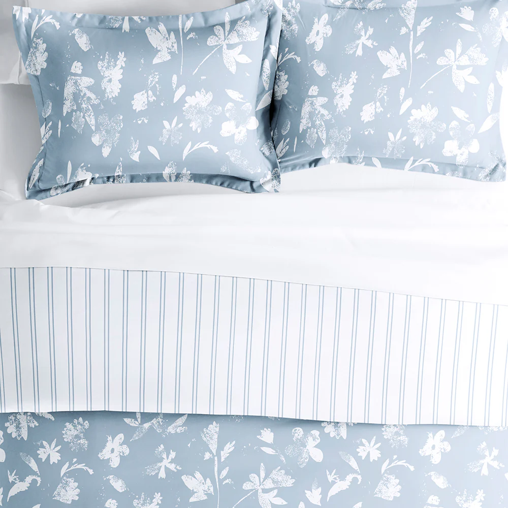 Country Home Pattern 3-Piece Reversible Duvet Cover Set - Image 5