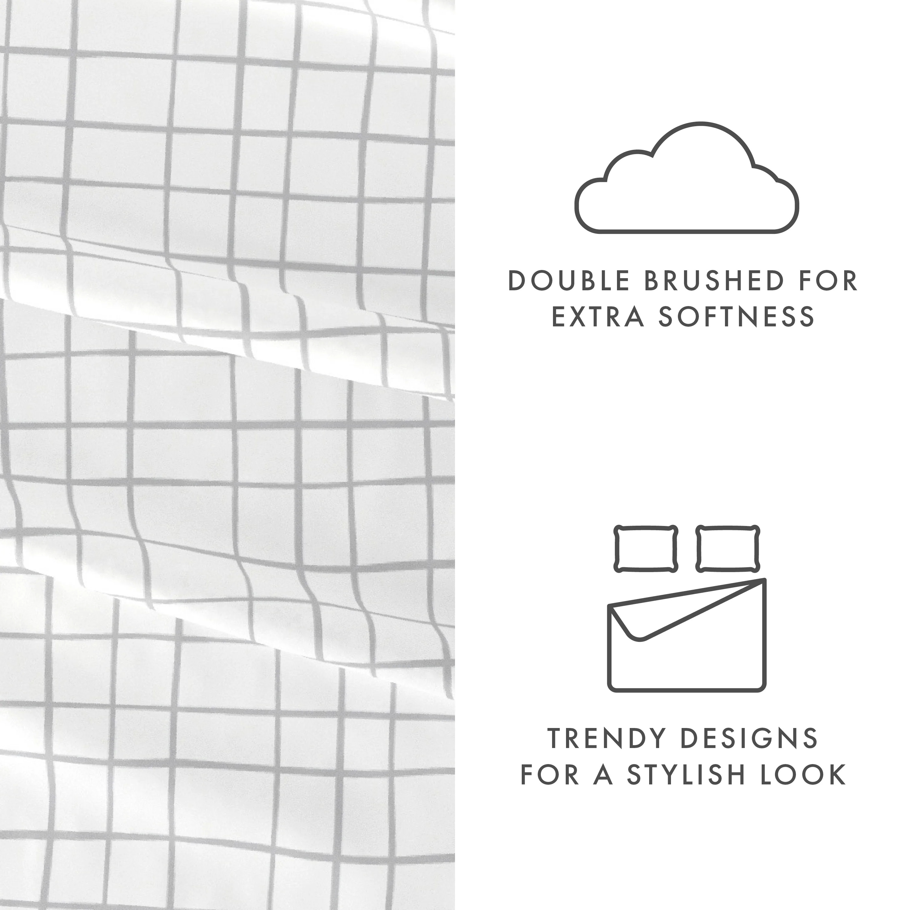 Crossroad Pattern 4-Piece Sheet Set - Image 6